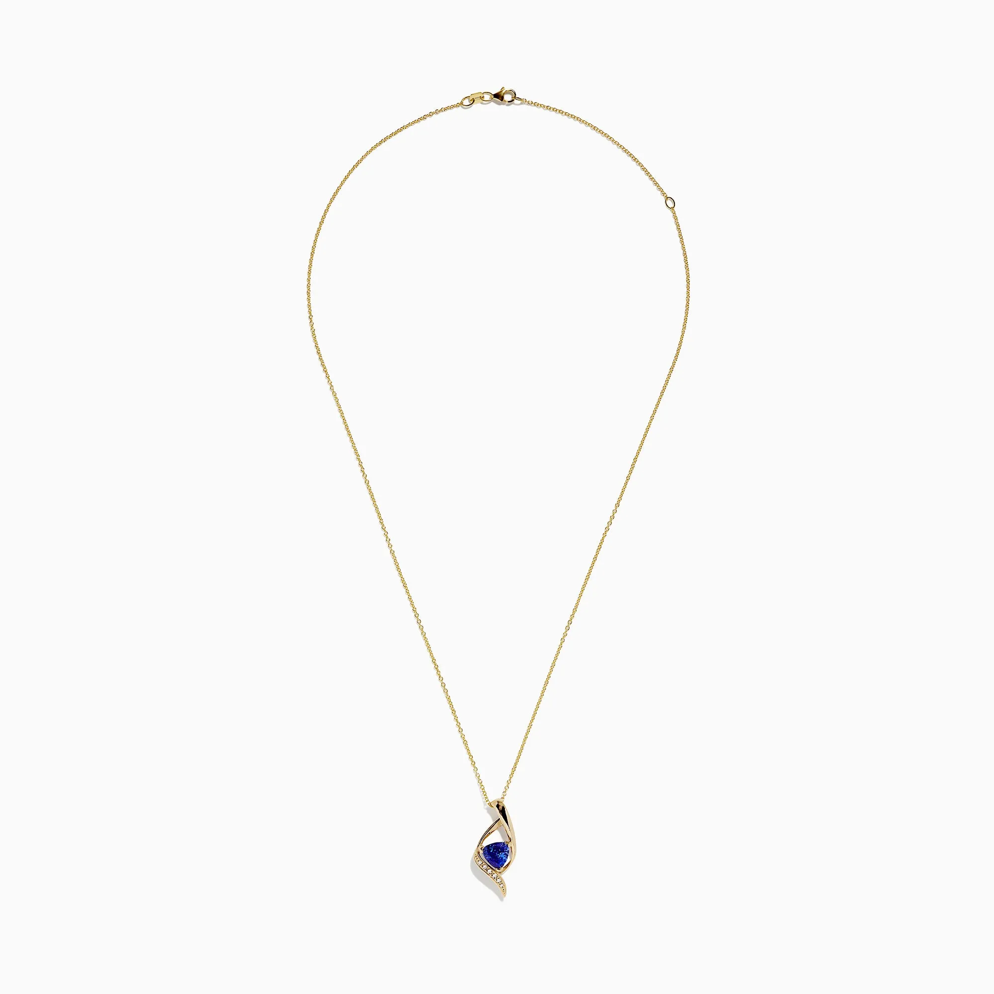 Nahla Siri 14K Gold Tanzanite and Diamond Pendant, 1.46 TCW sold by Effy product image thumbnail 2