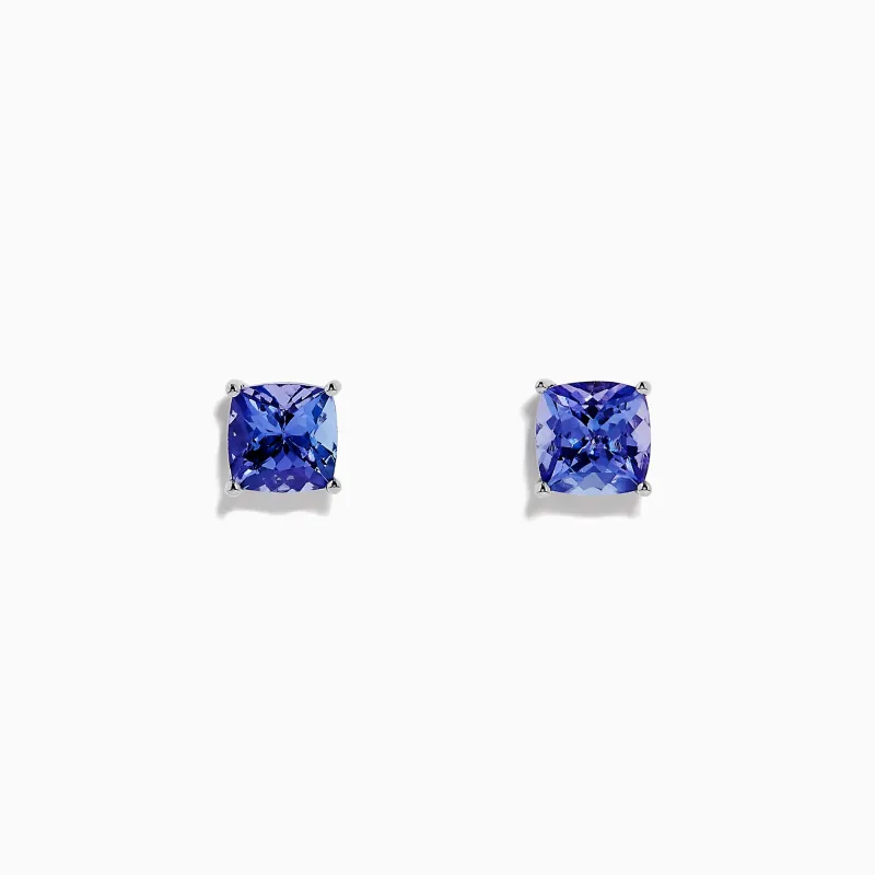 Nahla Siri Sterling Silver Tanzanite Stud Earrings, 1.90 TCW sold by Effy