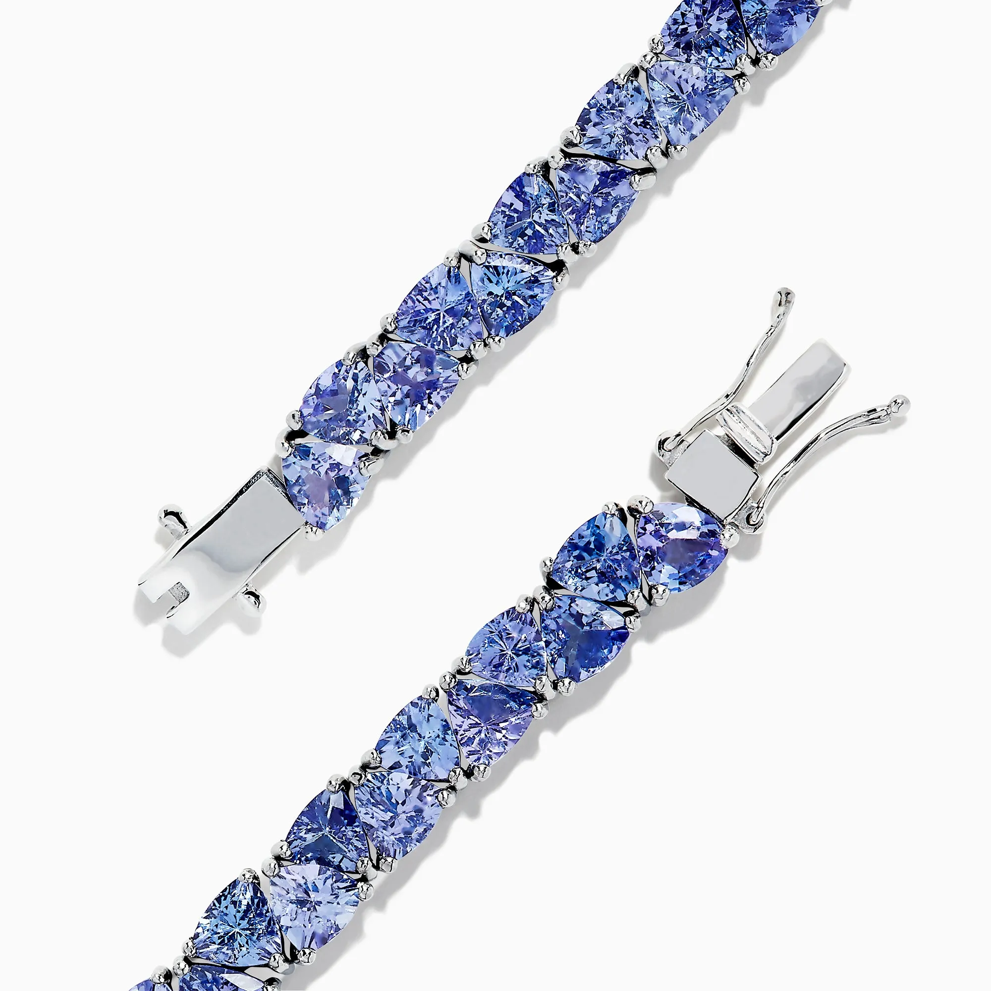 Nahla Siri Sterling Silver Tanzanite Tennis Bracelet, 18.62 TCW sold by Effy product image thumbnail 2