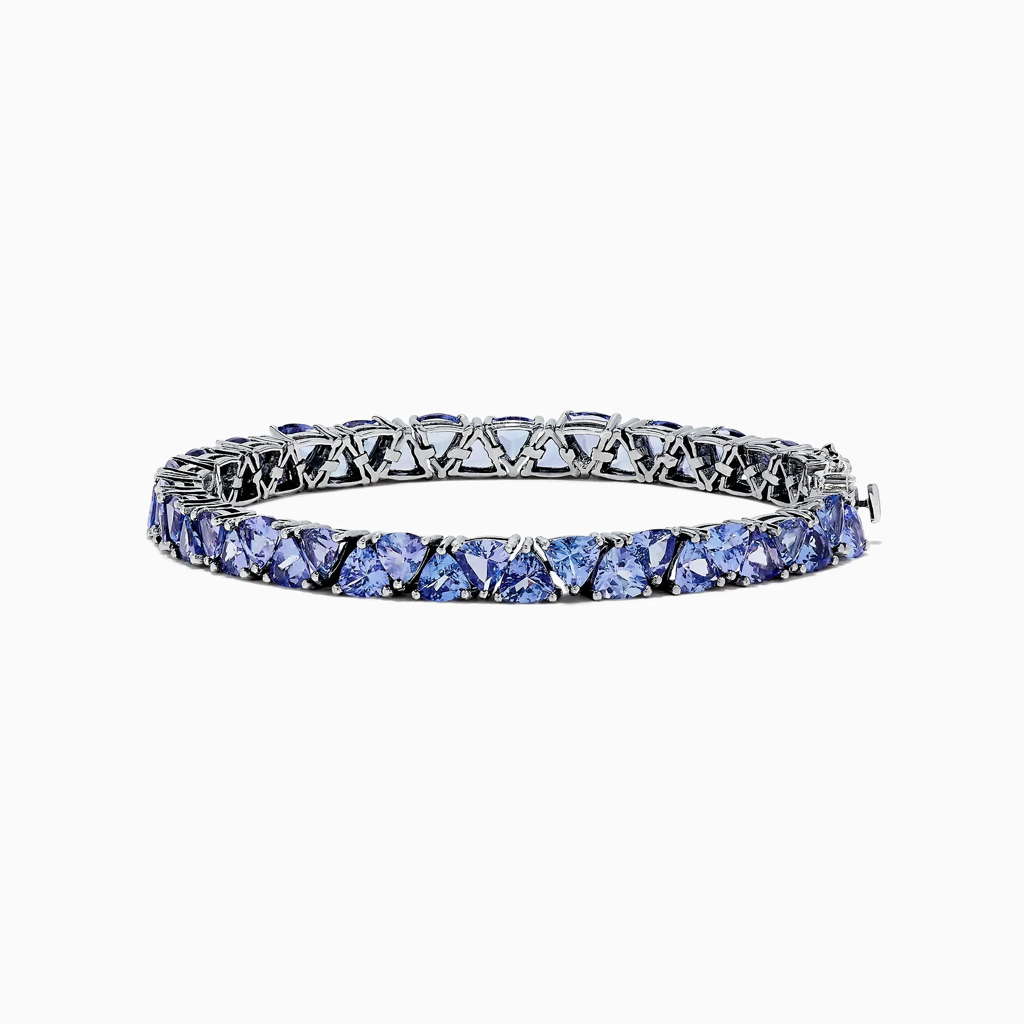 Nahla Siri Sterling Silver Tanzanite Tennis Bracelet, 18.62 TCW sold by Effy