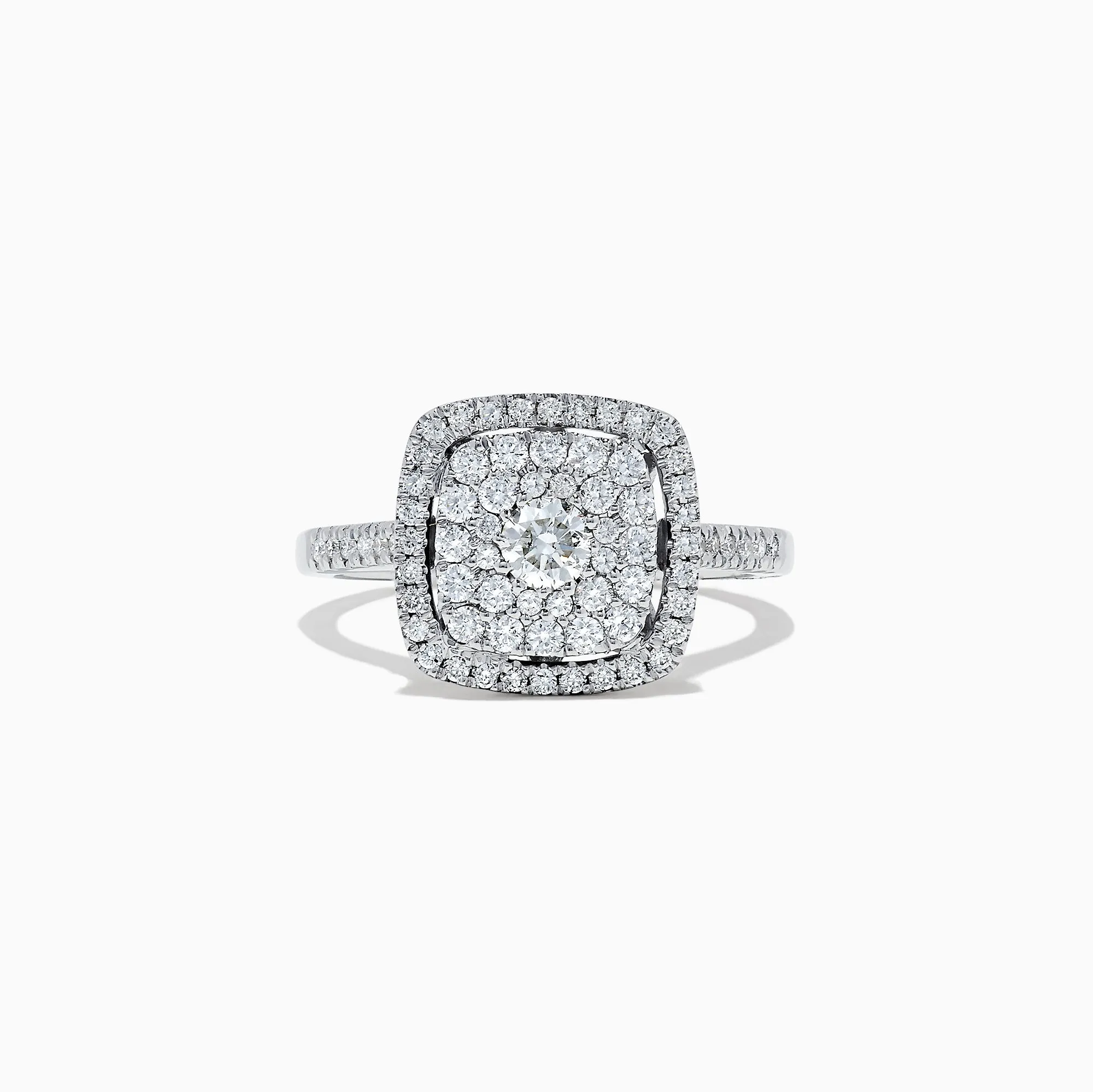 Pave Classica 14K White Gold Diamond Ring, 0.83 sold by Effy