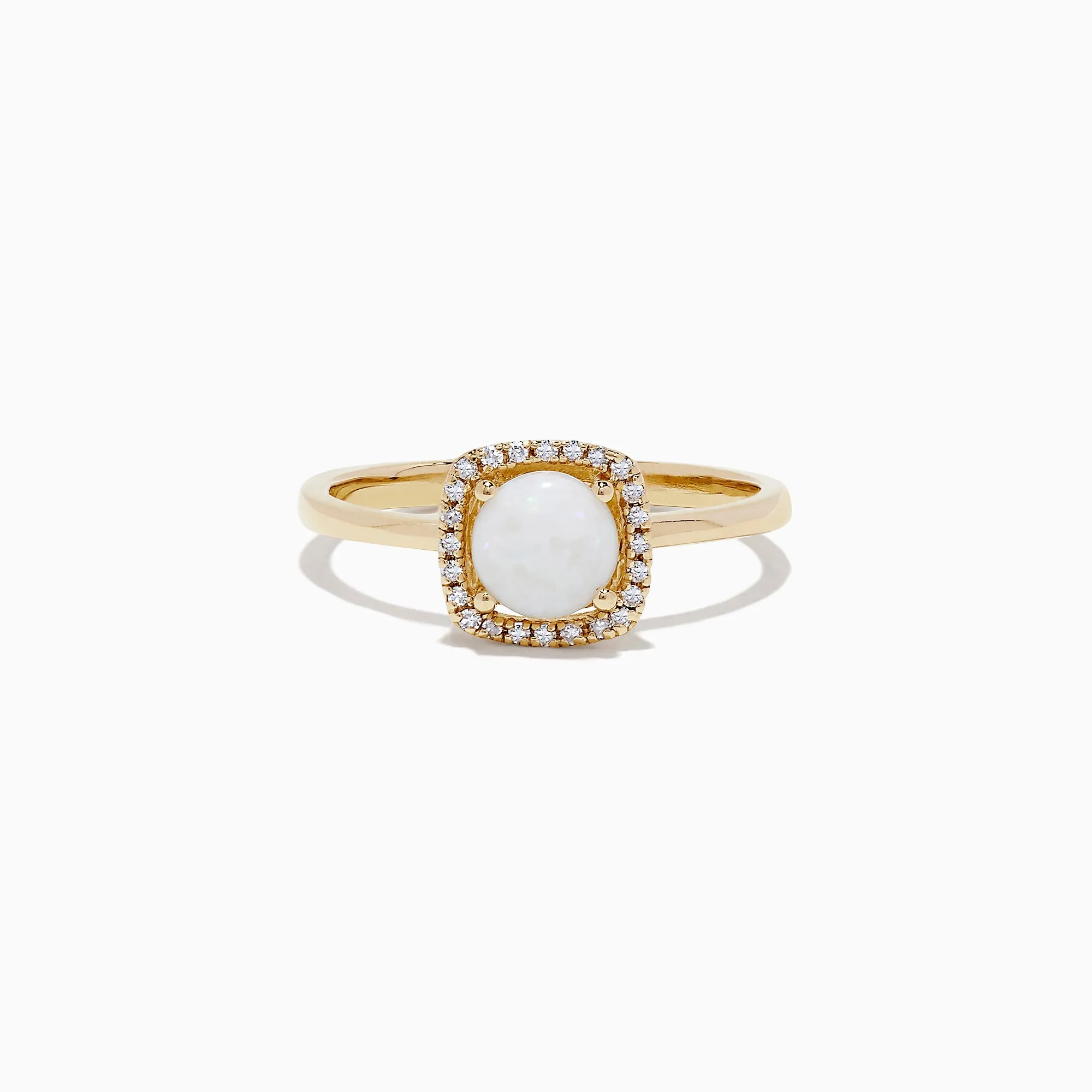Aurora 14K Yellow Gold Opal and Diamond Ring, 0.62 TCW sold by Effy