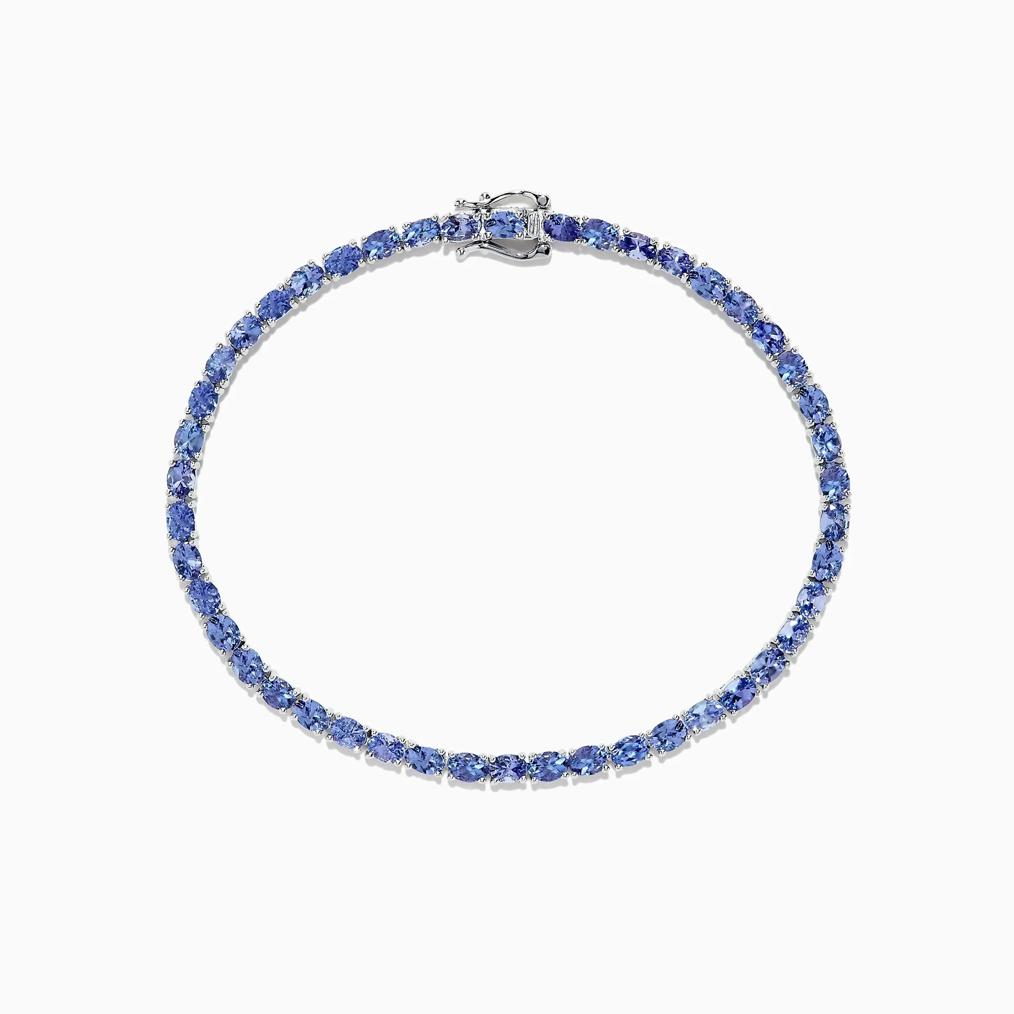 Nahla Siri Sterling Silver Tanzanite Tennis Bracelet, 6.65 TCW sold by Effy