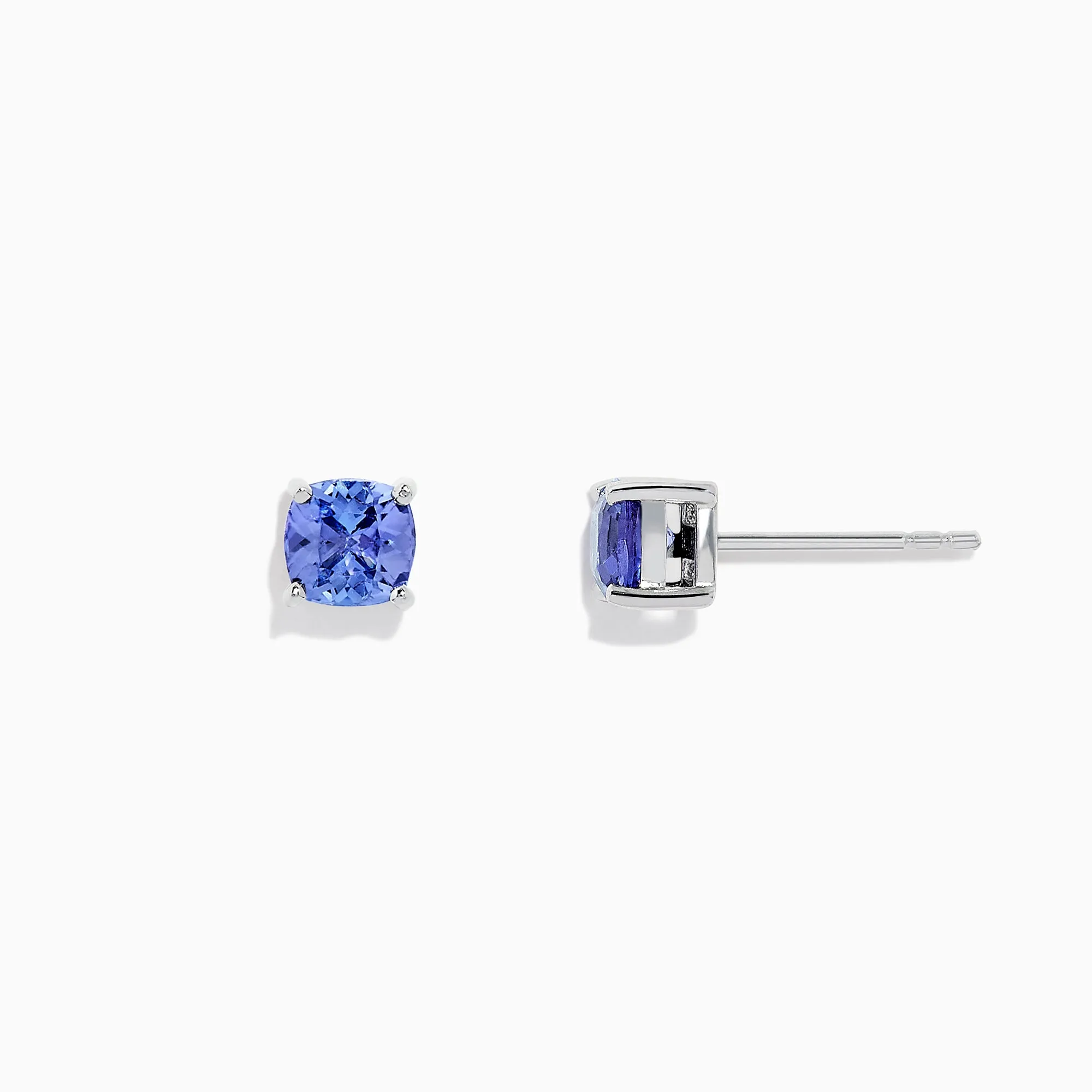 Nahla Siri Sterling Silver Tanzanite Stud Earrings, 0.95 TCW sold by Effy product image thumbnail 2