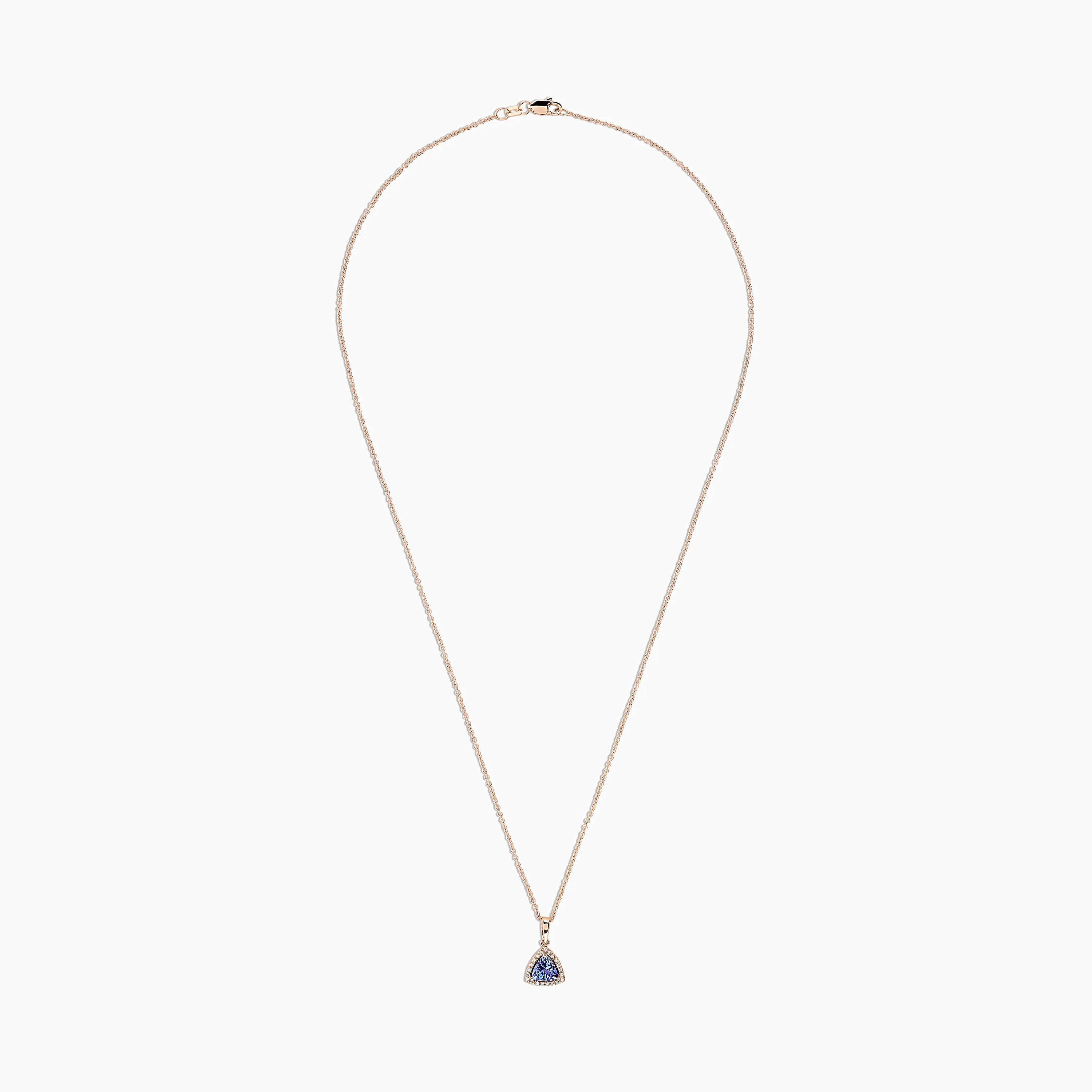 Nahla Siri 14K Rose Gold Tanzanite & Diamond Pendant, 0.72 TCW sold by Effy product image thumbnail 2
