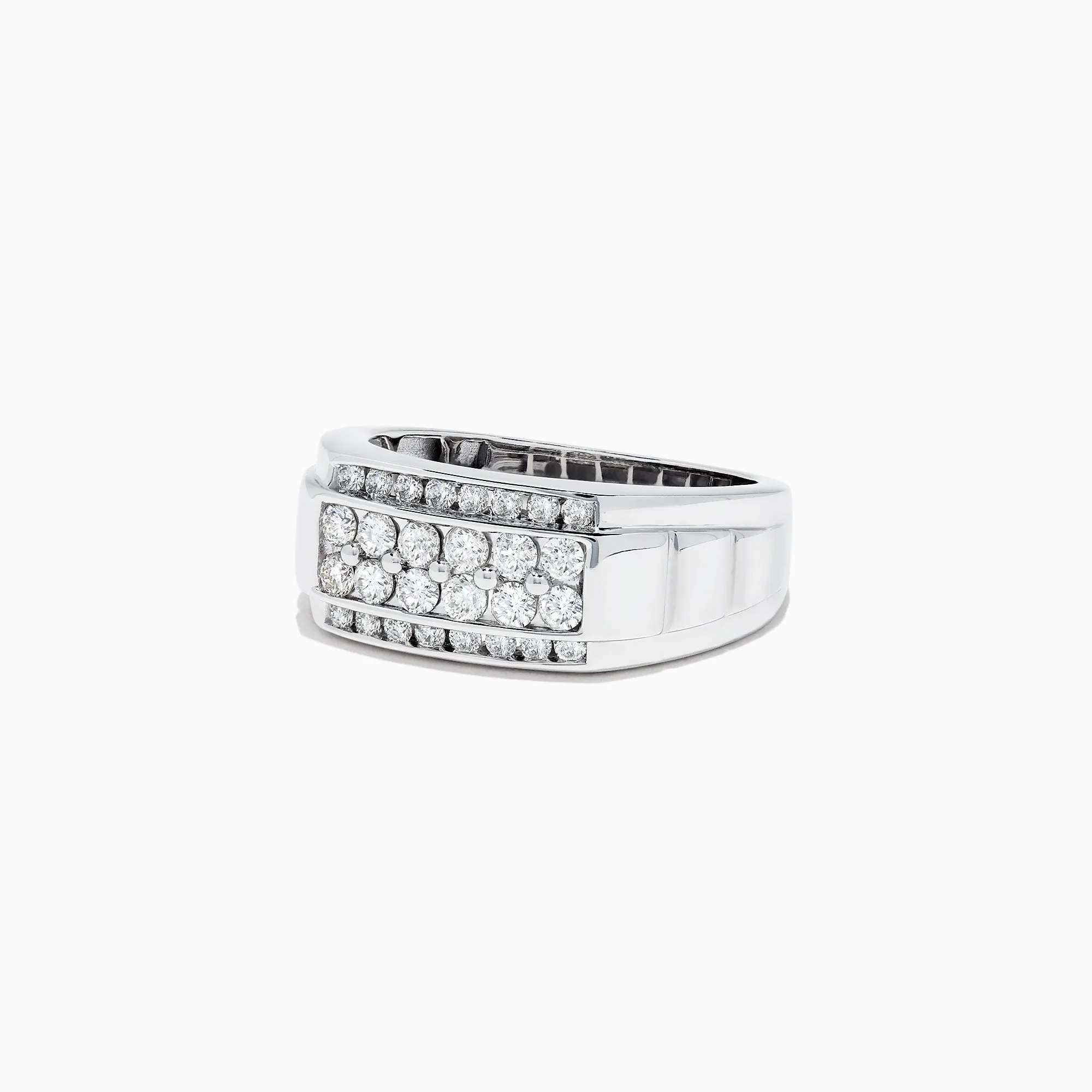 Men's 14K White Gold Diamond Ring, 0.96 TCW sold by Effy product image thumbnail 2