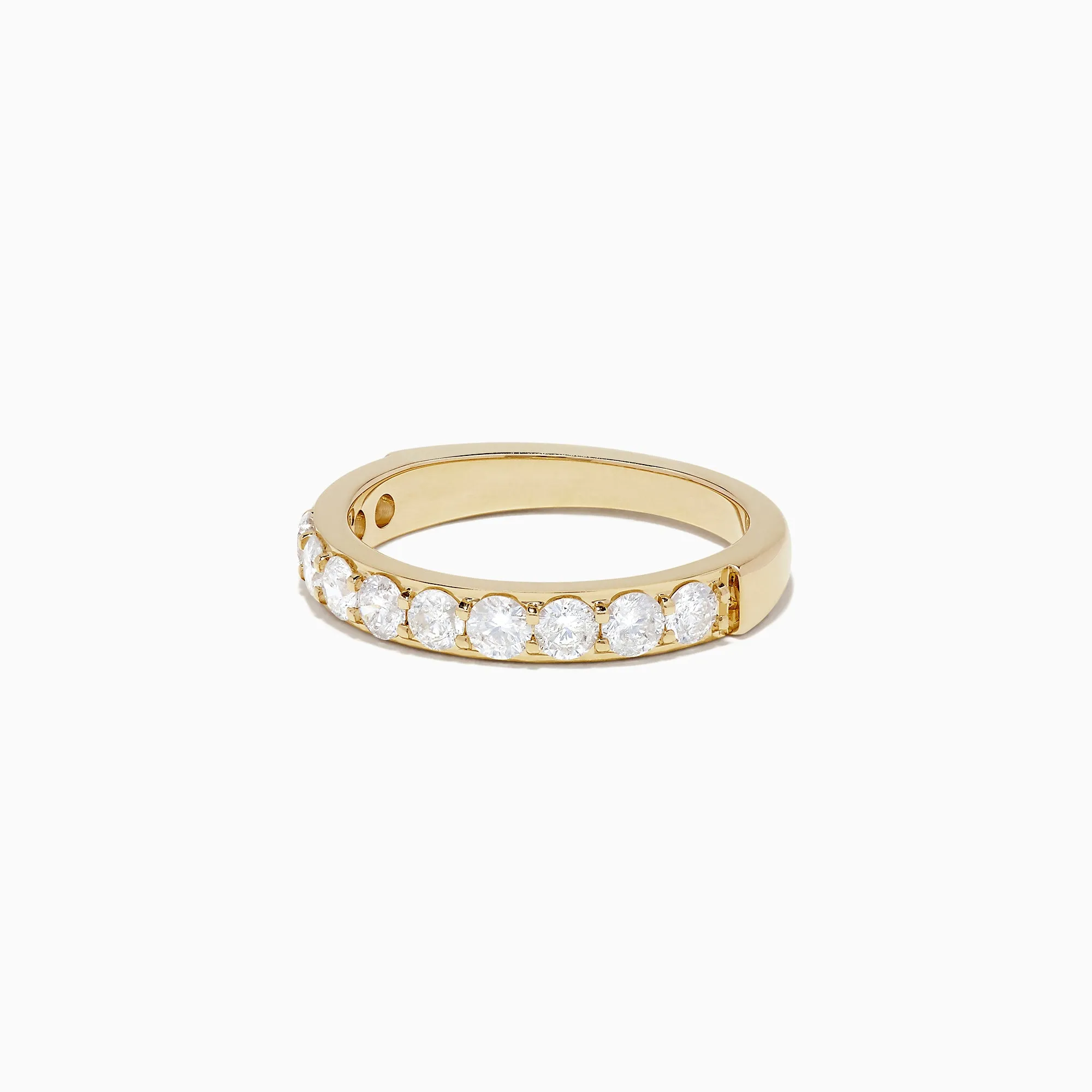 D'Oro 14K Yellow Gold Prong Set Diamond Band, 1.00 TCW sold by Effy product image thumbnail 2