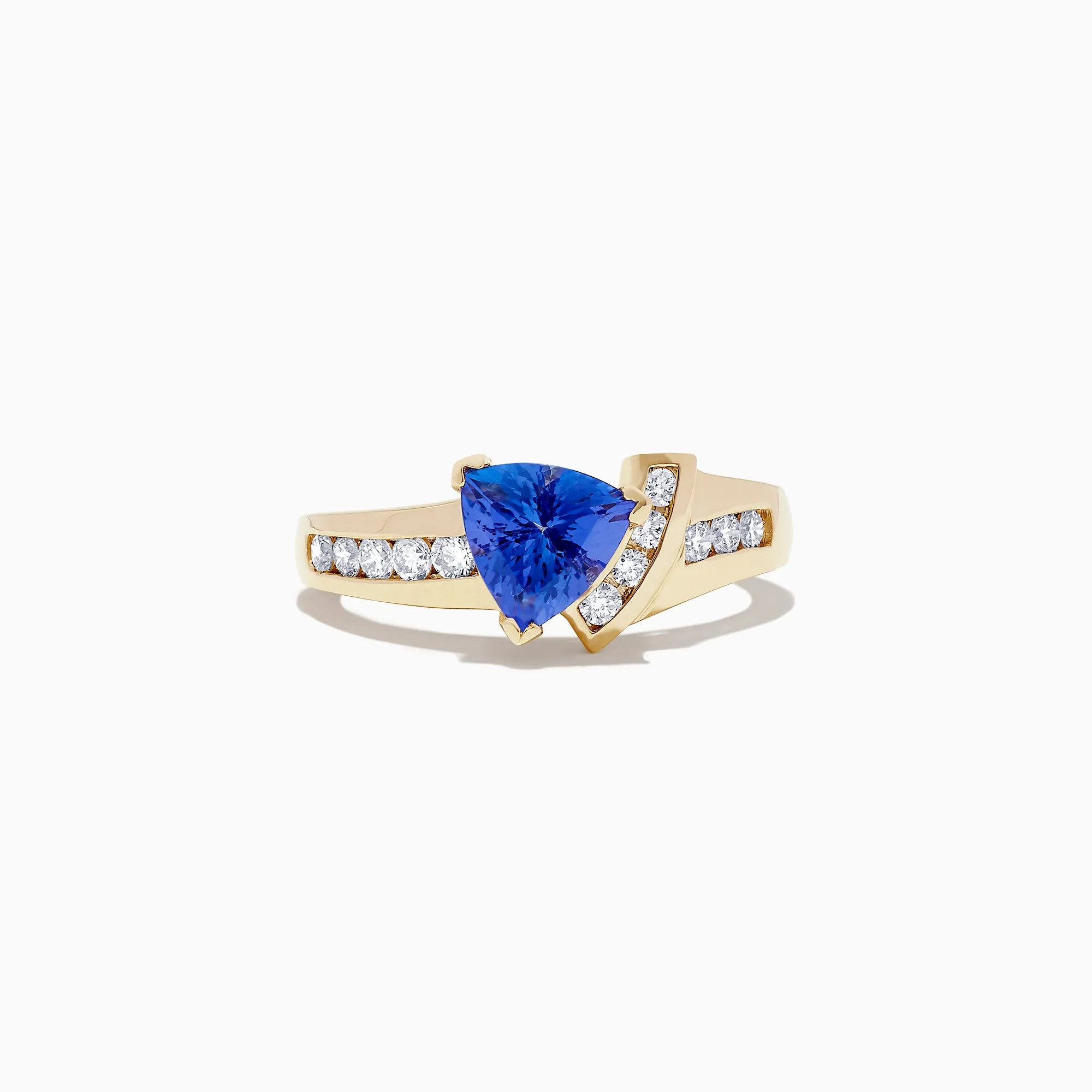 Nahla Siri 14K Yellow Gold Tanzanite and Diamond Ring, 1.40 TCW sold by Effy