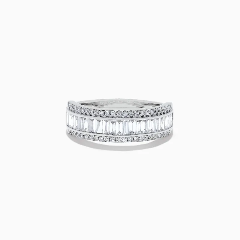 Classique 14K White Gold Diamond Band, 0.82 TCW sold by Effy