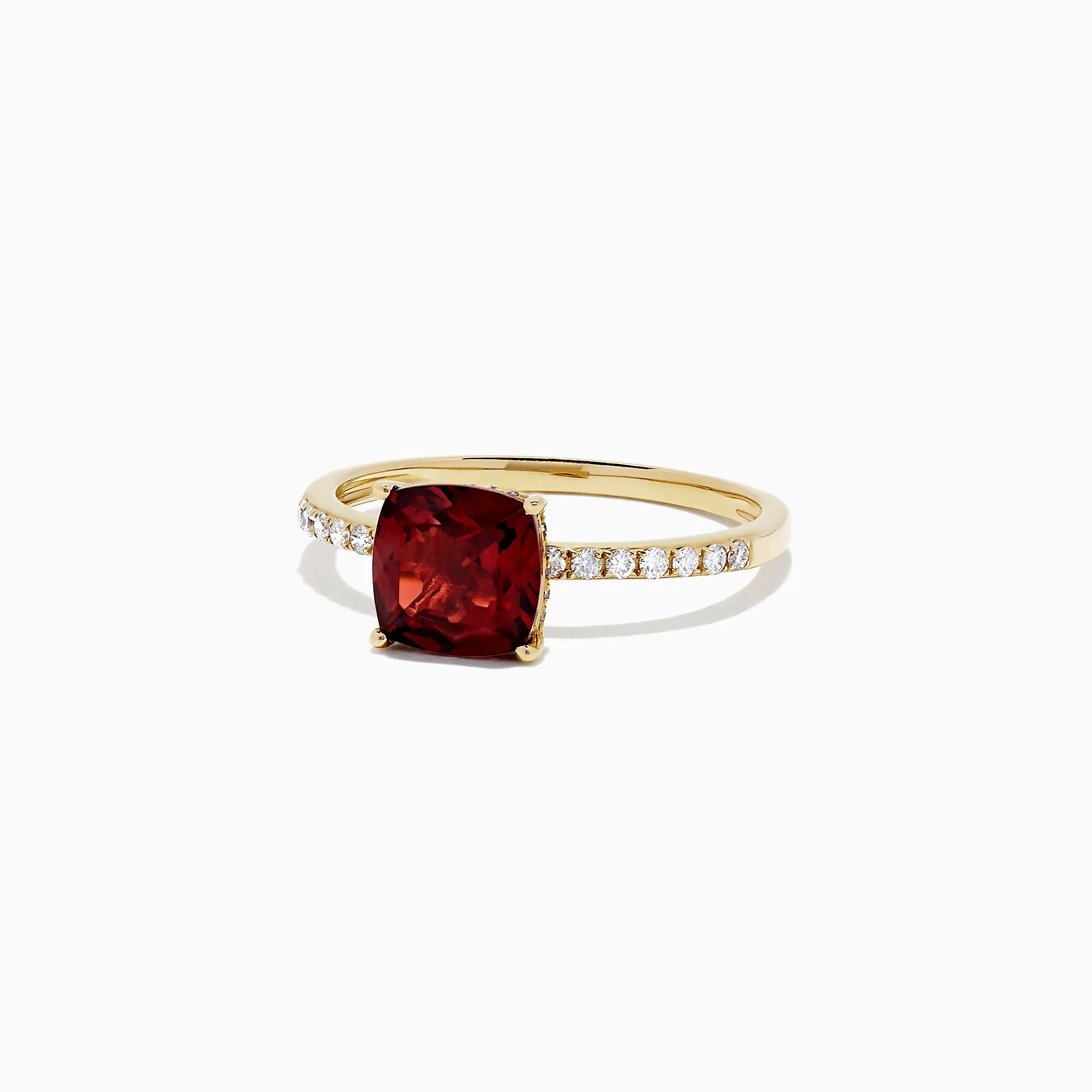 Bordeaux 14K Yellow Gold Garnet and Diamond Ring, 1.66 TCW sold by Effy product image thumbnail 2