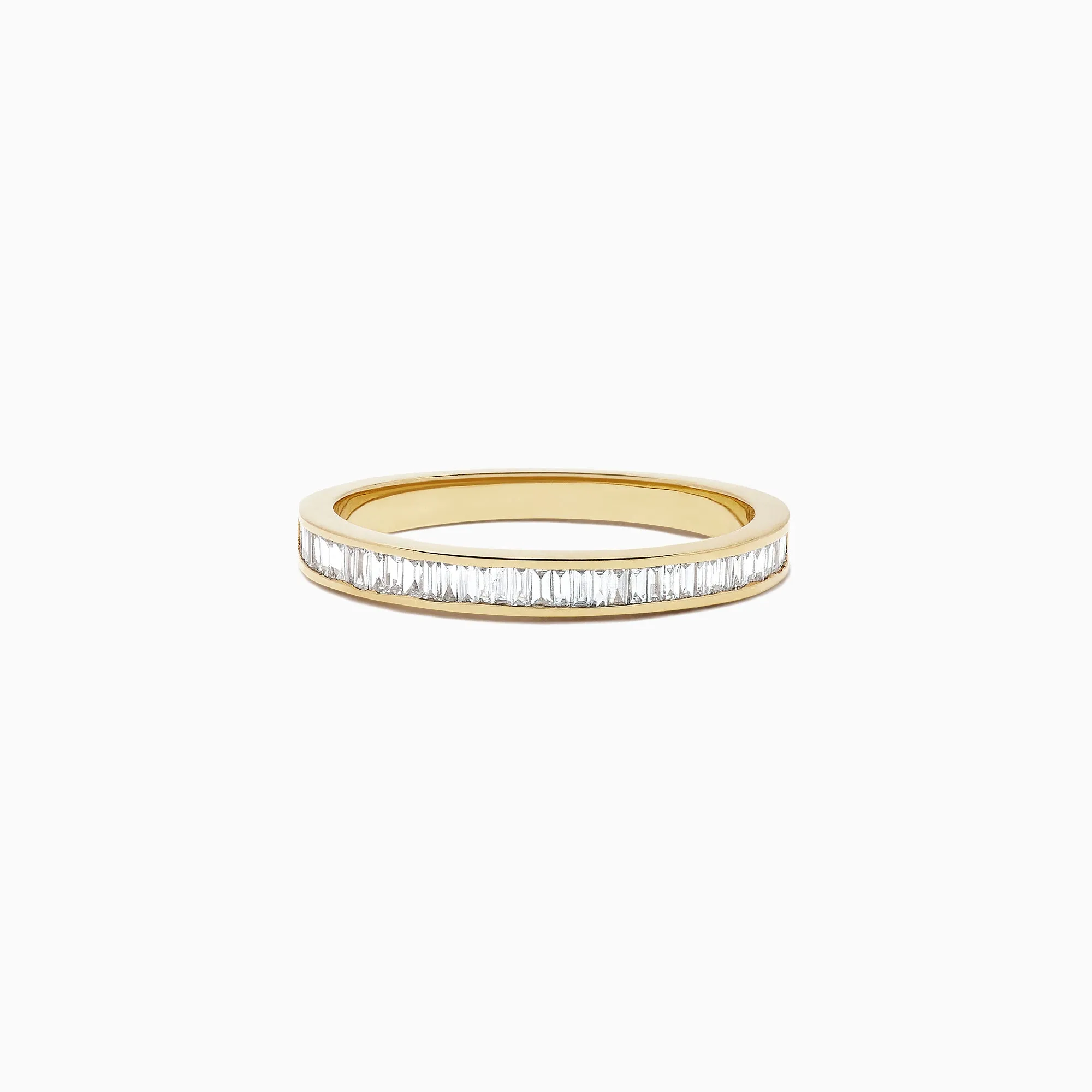 D'Oro 14K Yellow Gold Channel Set Diamond Band, 0.44 TCW sold by Effy