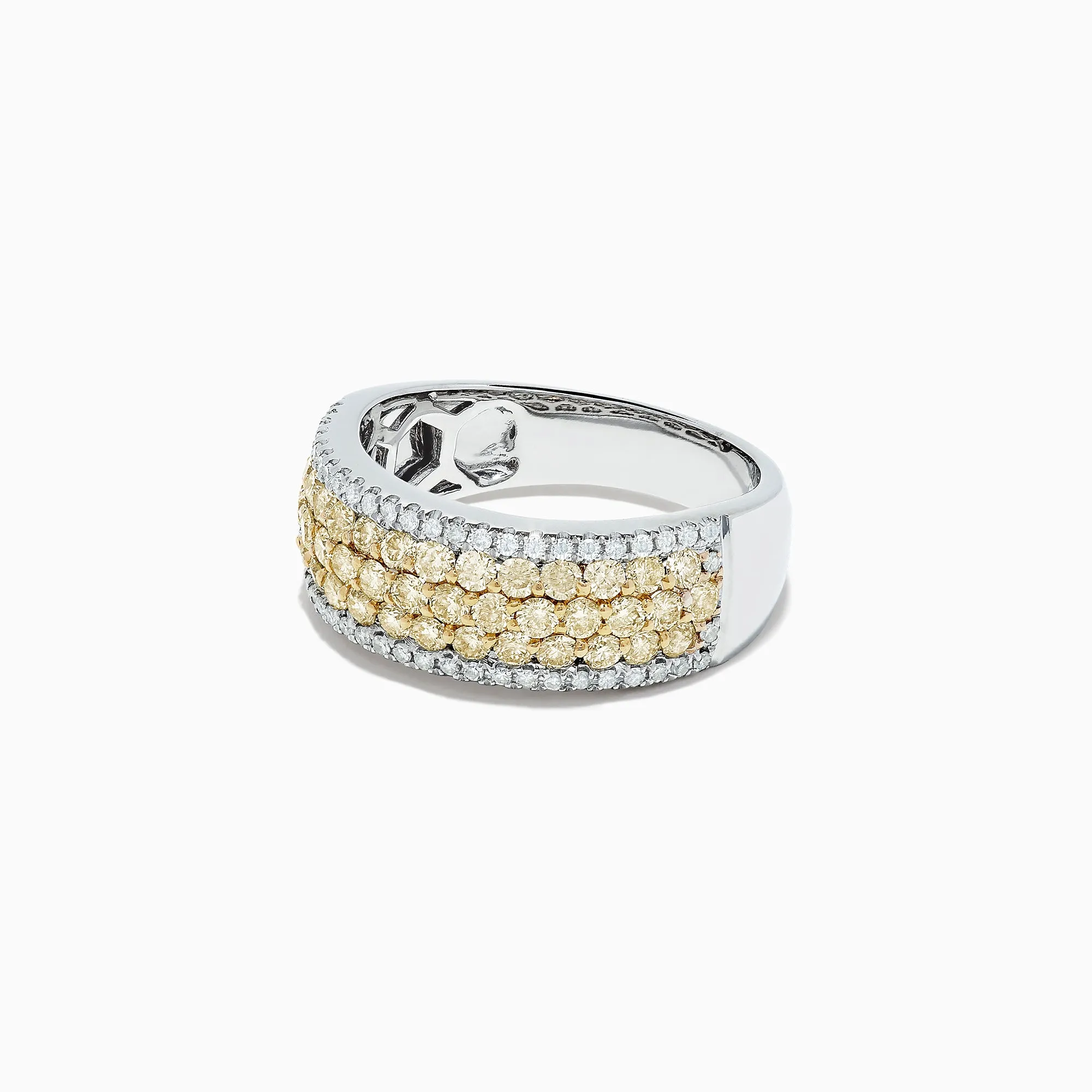 Canare 14K Two Tone Gold Yellow and White Diamond Ring, 1.26 TCW sold by Effy product image thumbnail 2