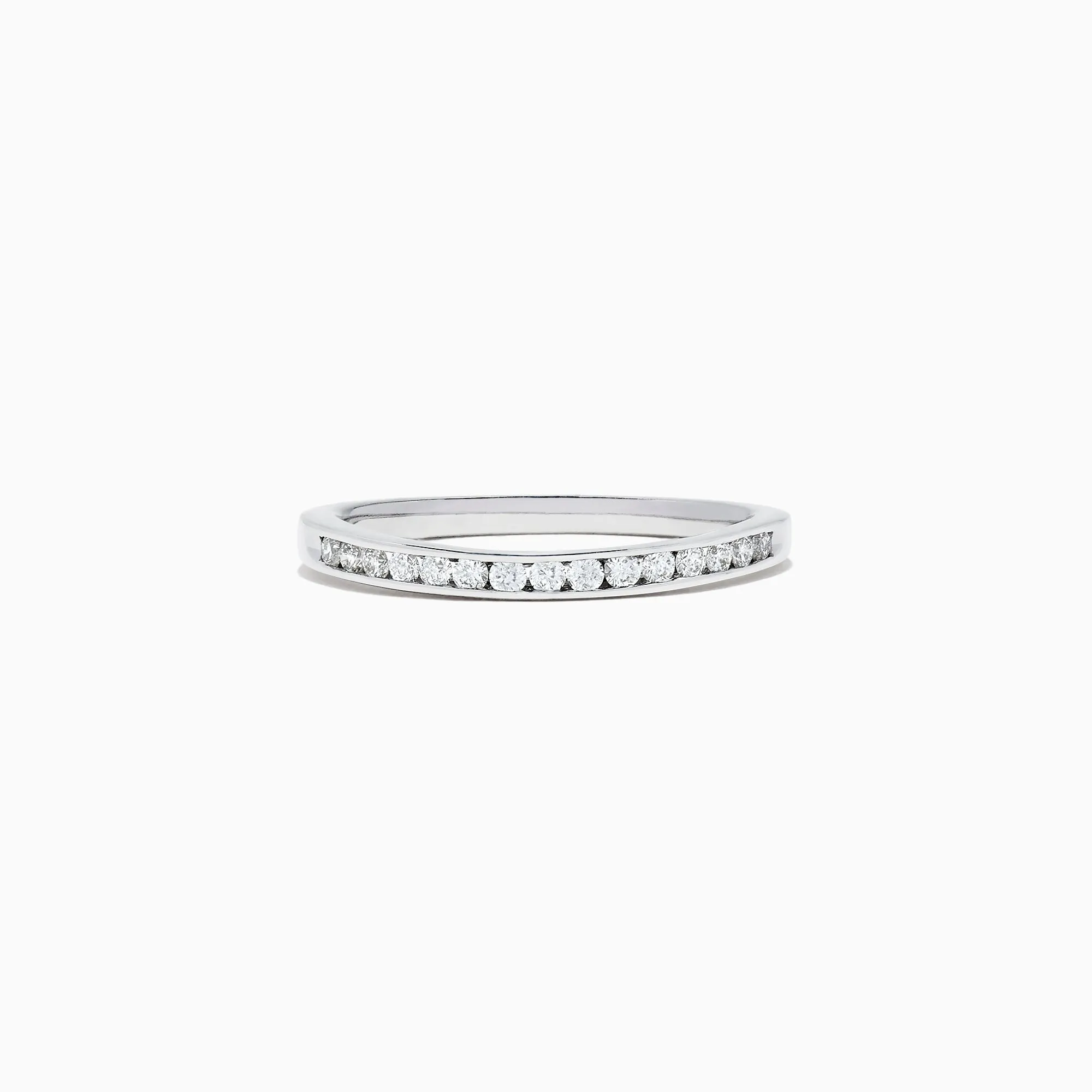 Bridal 14K White Gold Diamond Cluster Ring and Band Set, 0.72 TCW sold by Effy product image thumbnail 4