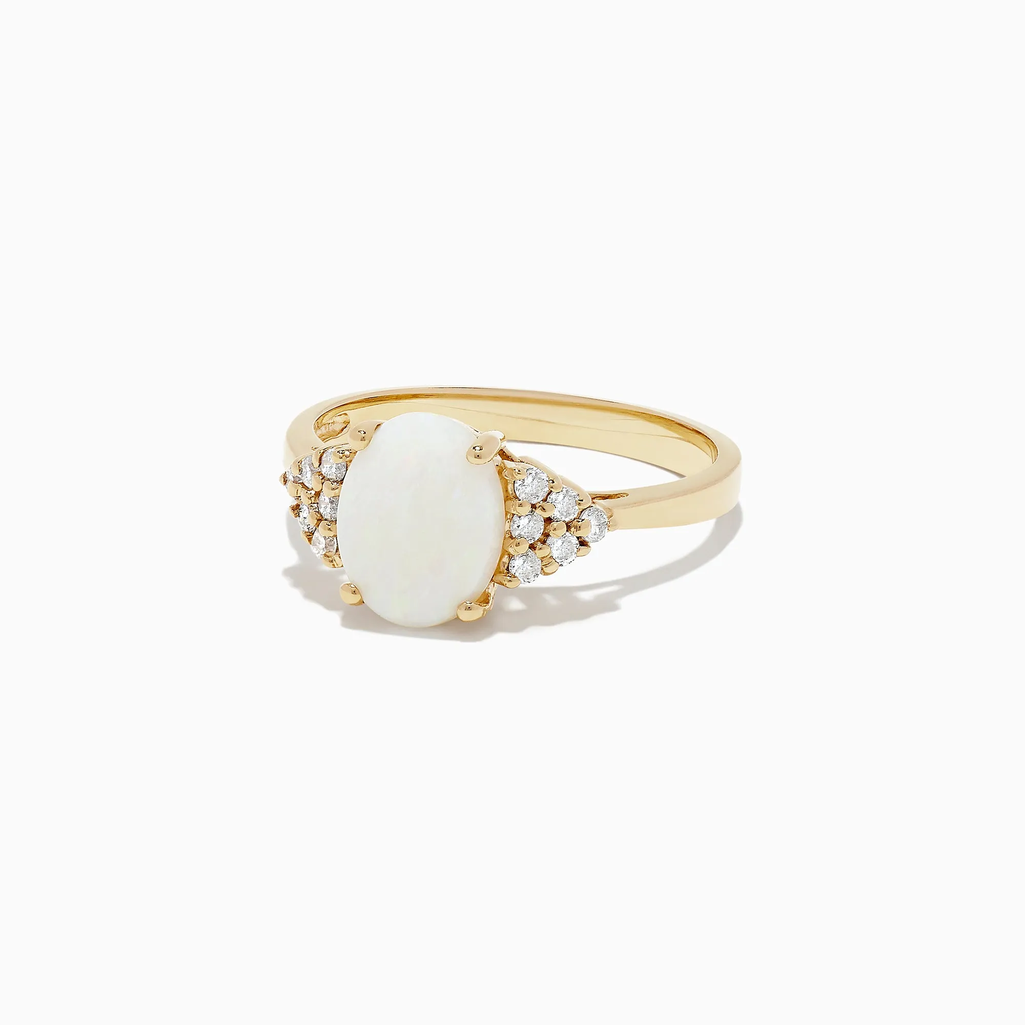 14K Yellow Gold Opal and Diamond Ring, 1.13 TCW sold by Effy product image thumbnail 2