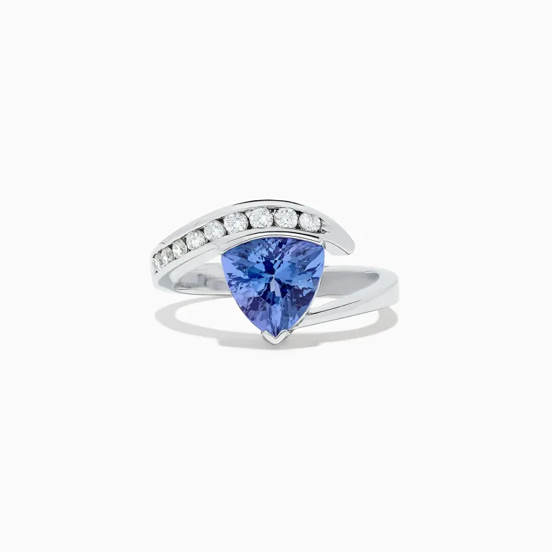 Nahla Siri 14K White Gold Tanzanite and Diamond Ring, 1.88 TCW sold by Effy
