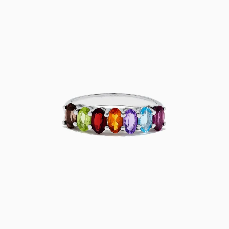 Mosaic Sterling Silver Multi Gemstone Ring, 1.66 TCW sold by Effy