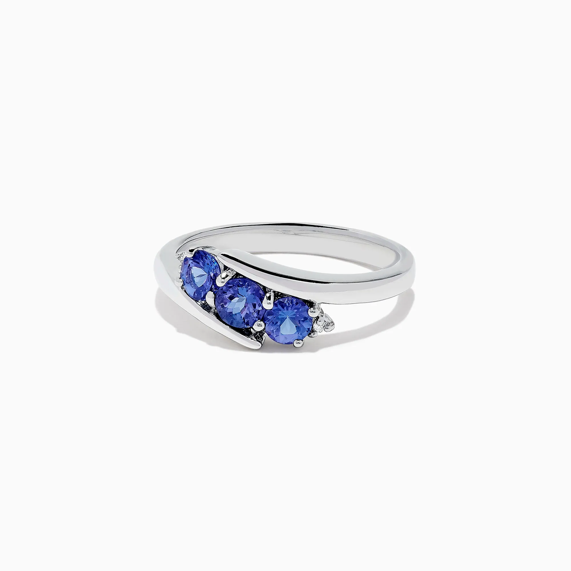 Nahla Siri Sterling Silver Tanzanite and Diamond Ring, 0.86 TCW sold by Effy product image thumbnail 3