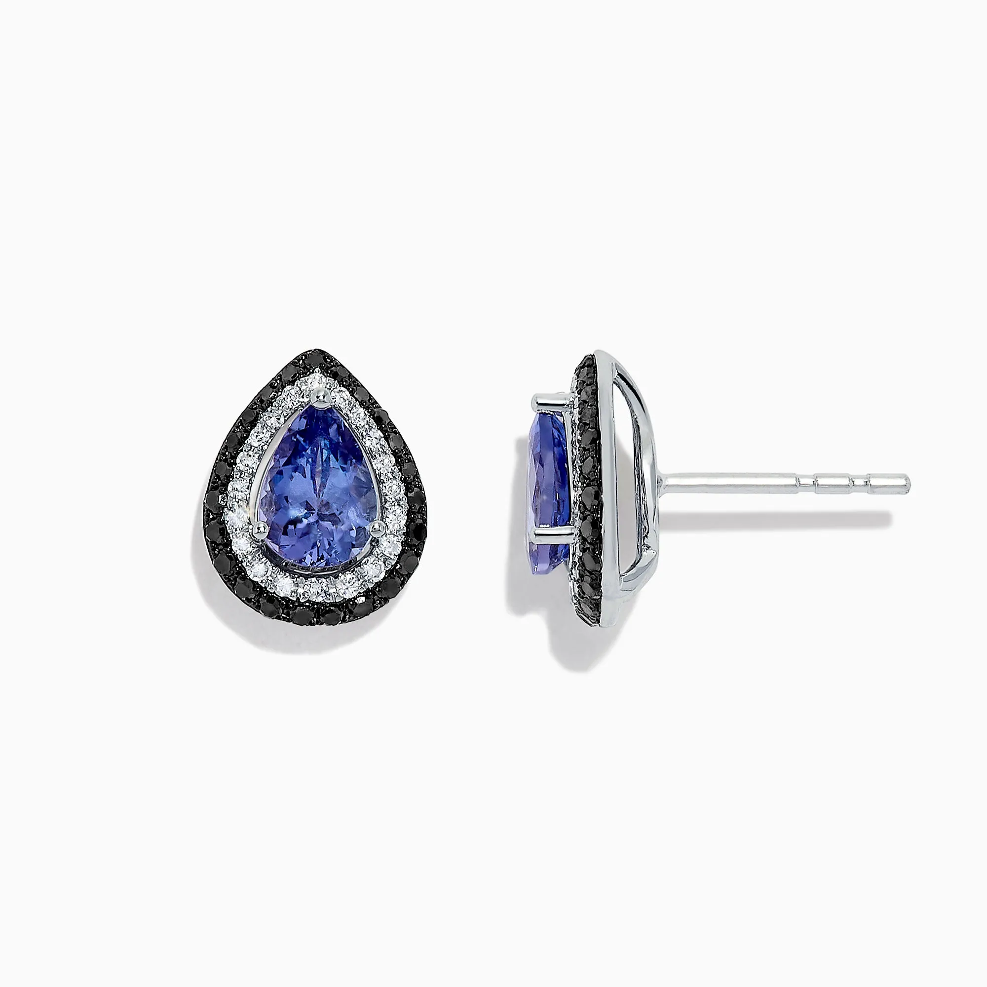 Nahla Siri 14K Gold Tanzanite and Diamond Earrings, 1.54 TCW sold by Effy product image thumbnail 3