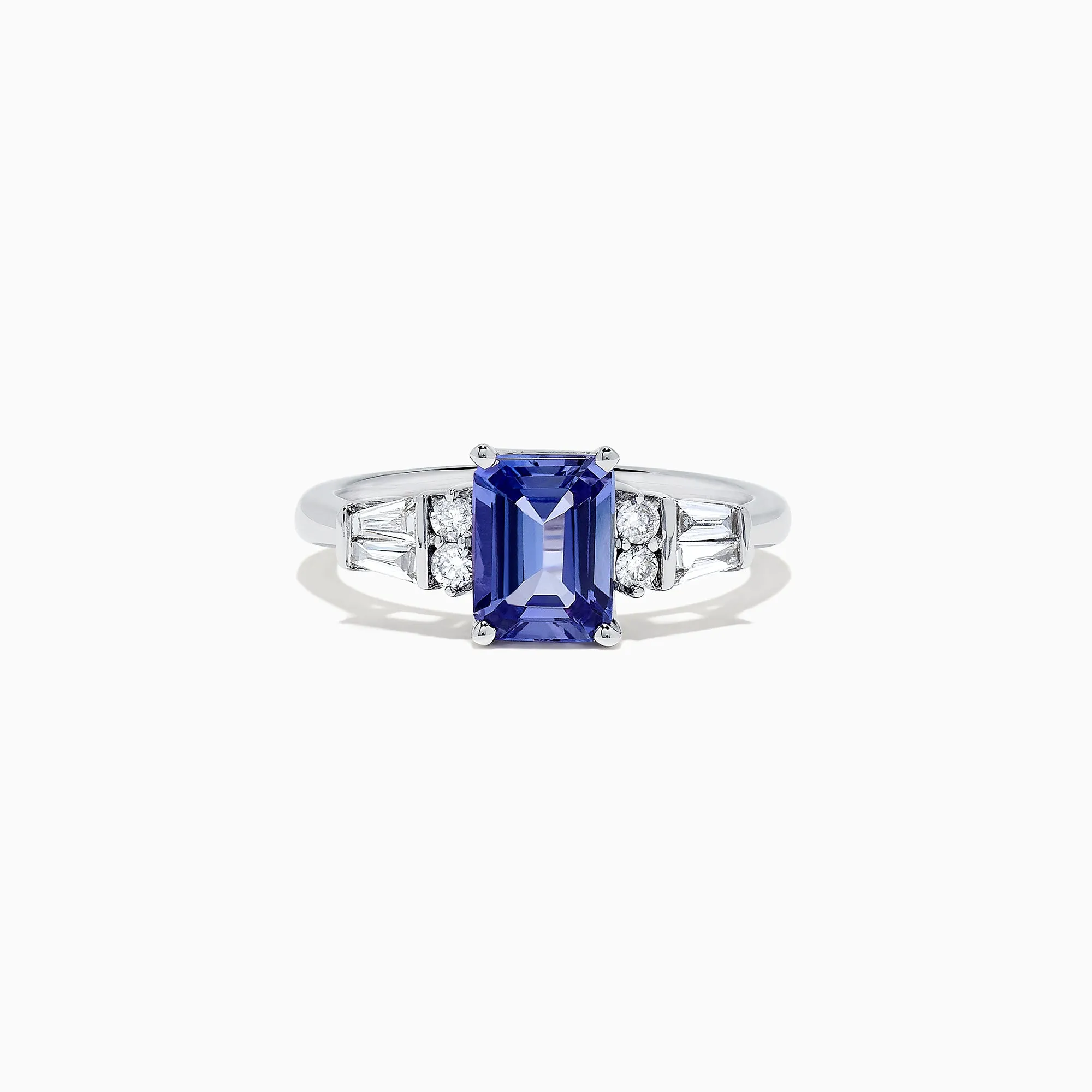 Nahla Siri 14K White Gold Tanzanite and Diamond Ring, 1.51 TCW sold by Effy