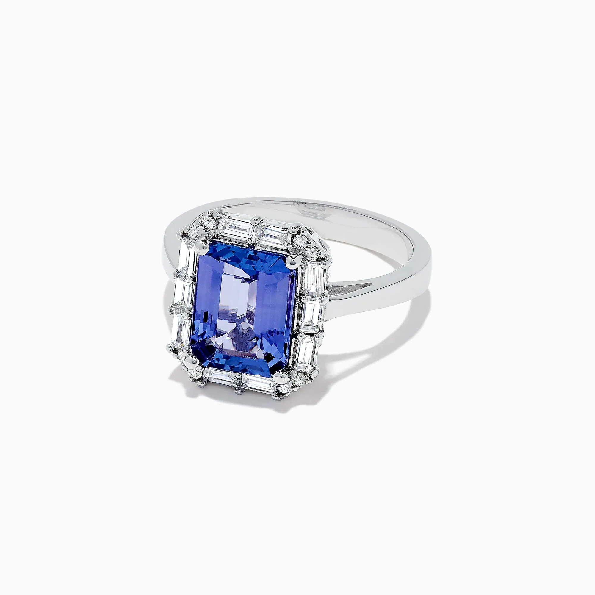 Nahla Siri 14K White Gold Tanzanite and Diamond Ring, 5.03 TCW sold by Effy product image thumbnail 3