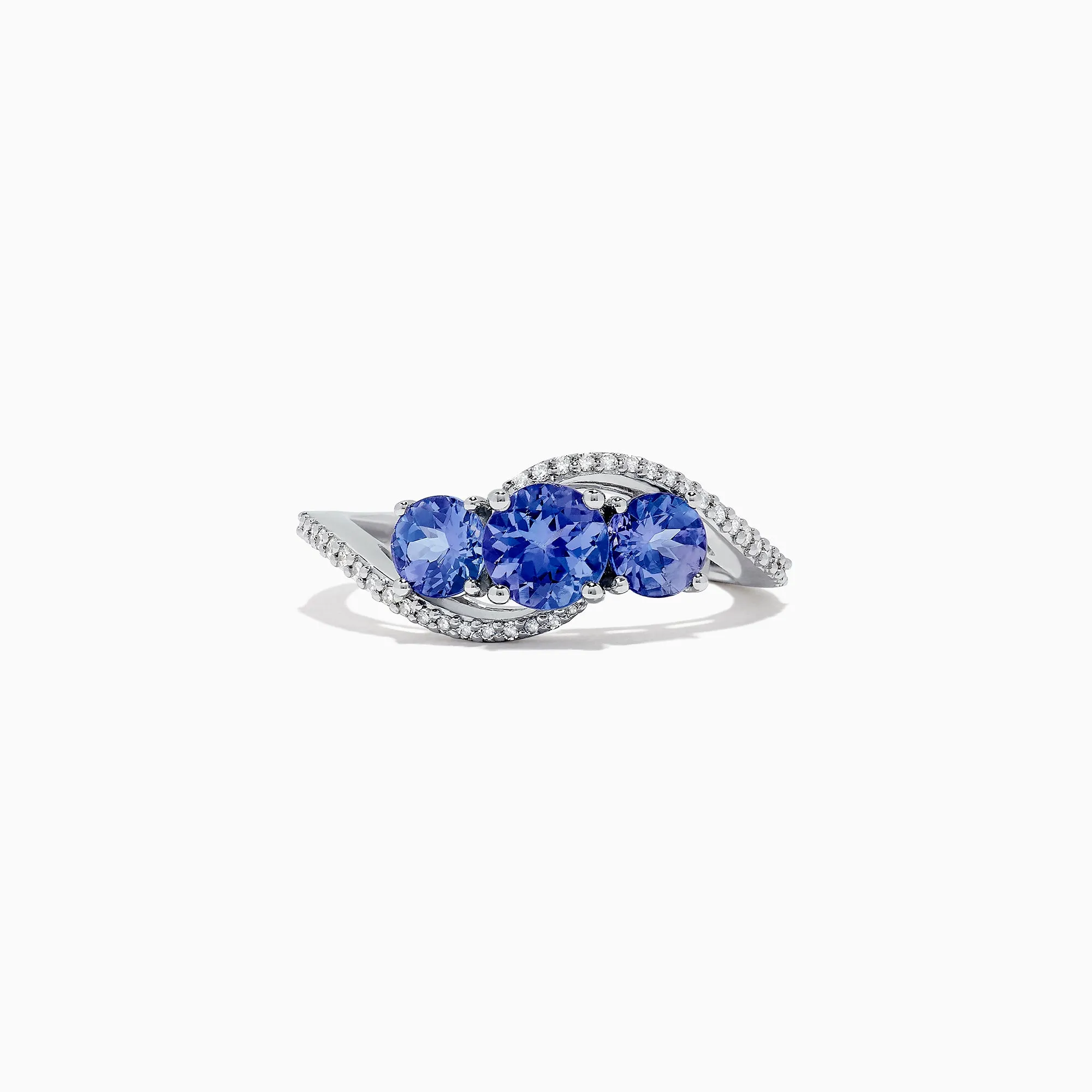 Nahla Siri 14K White Gold Tanzanite and Diamond Ring, 1.63 TCW sold by Effy