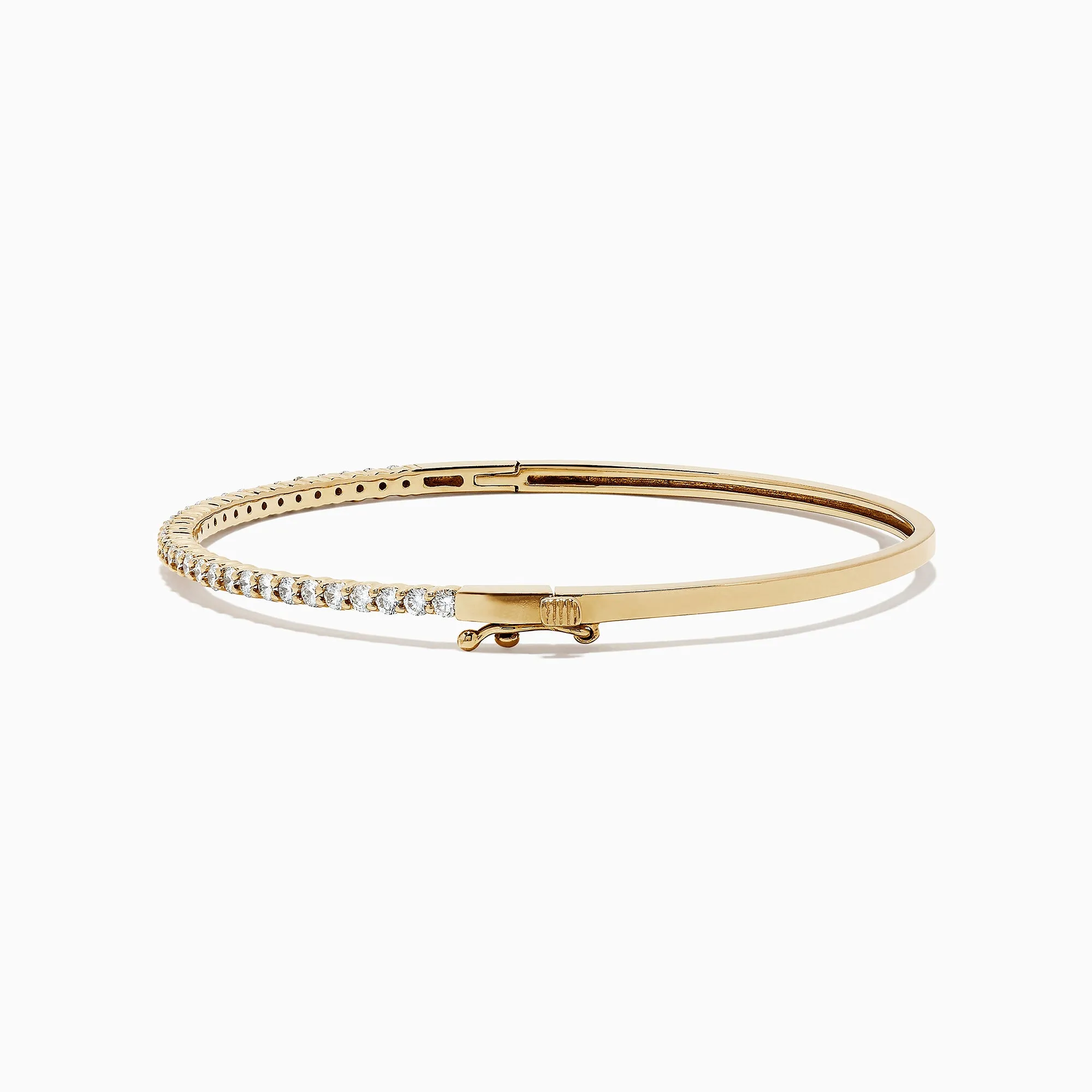 D'Oro 14K Yellow Gold Diamond Bangle, 1.00 TCW sold by Effy product image thumbnail 2