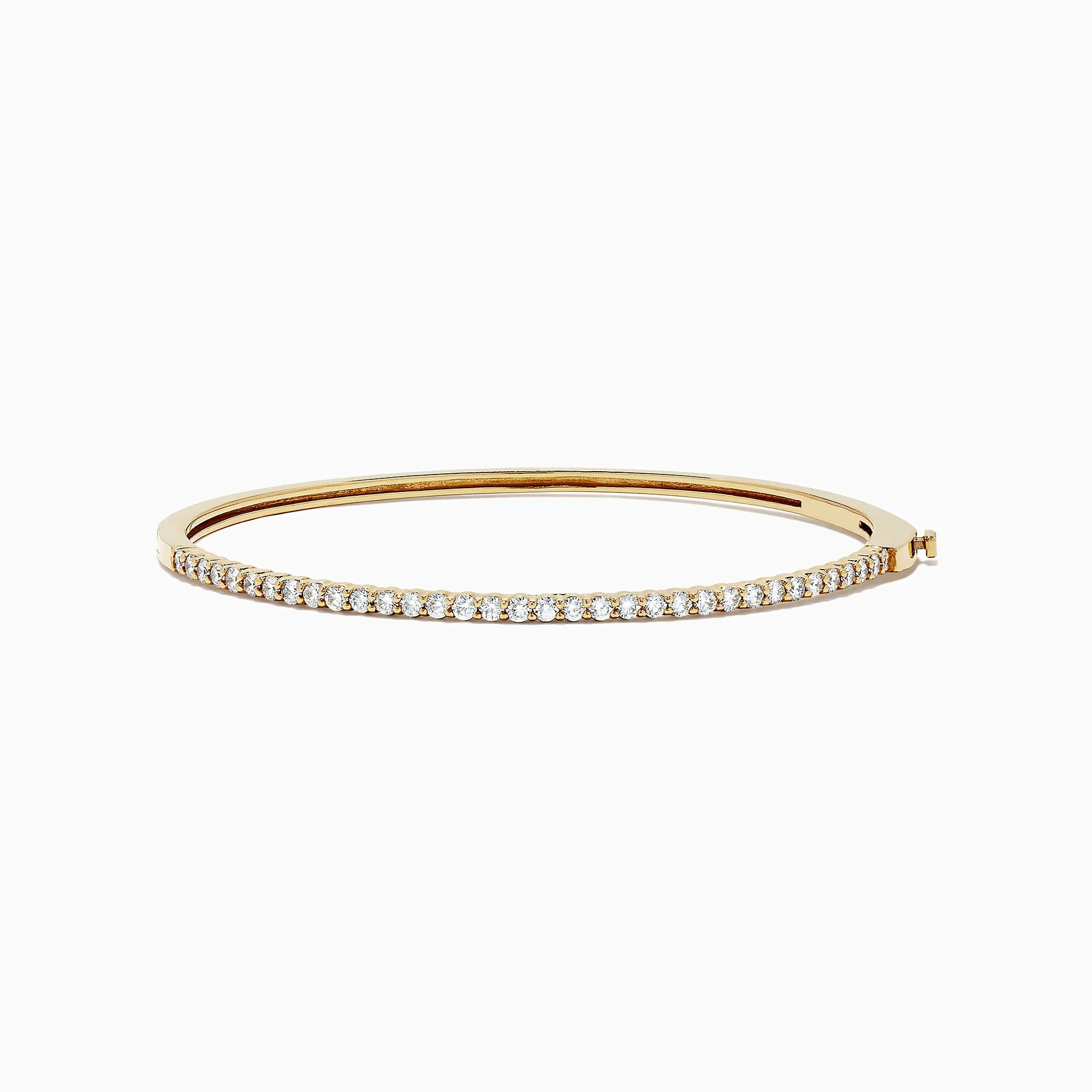 D'Oro 14K Yellow Gold Diamond Bangle, 1.00 TCW sold by Effy