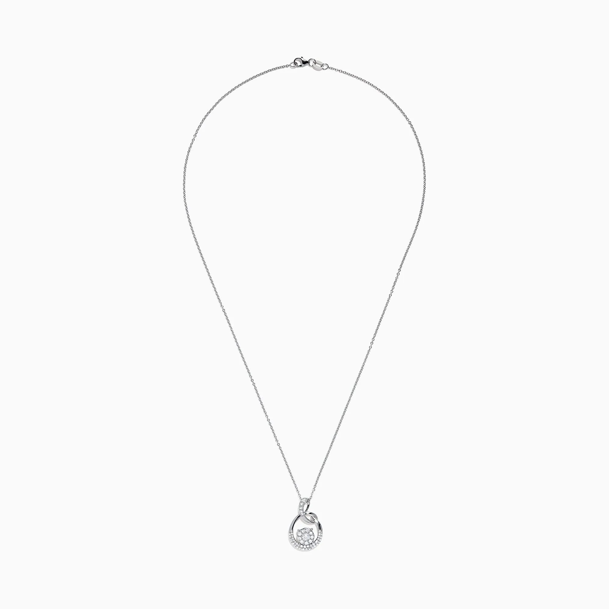Bouquet 14K White Gold Diamond Pendant, 0.53 TCW sold by Effy product image thumbnail 2