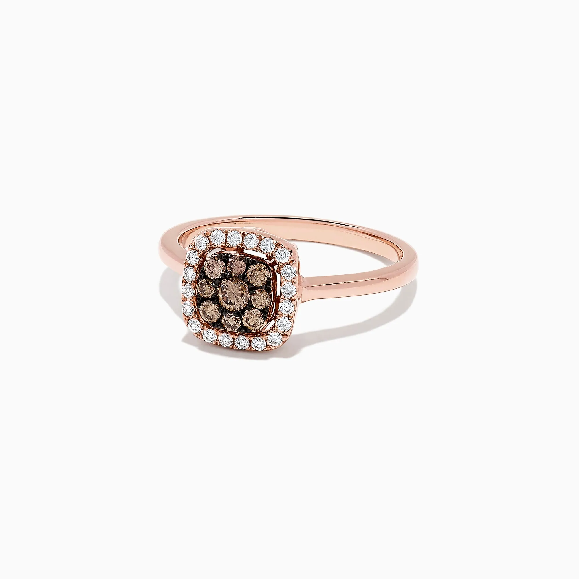 14K Rose Gold Brown and White Diamond Ring, 0.45 TCW sold by Effy product image thumbnail 2