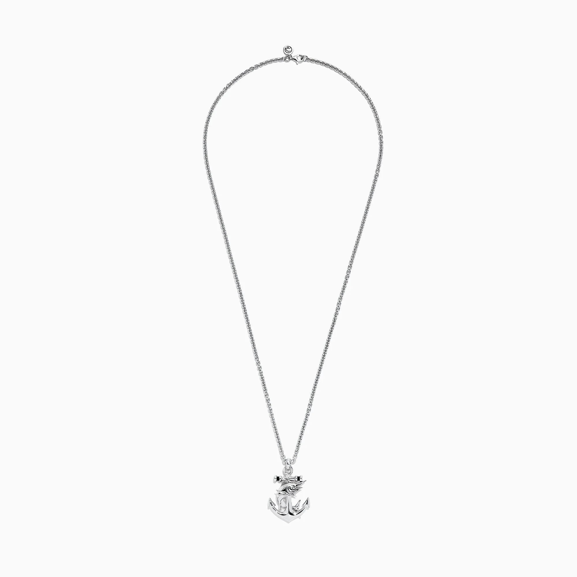 Men's Sterling Silver Swordfish and Anchor Pendant sold by Effy product image thumbnail 2