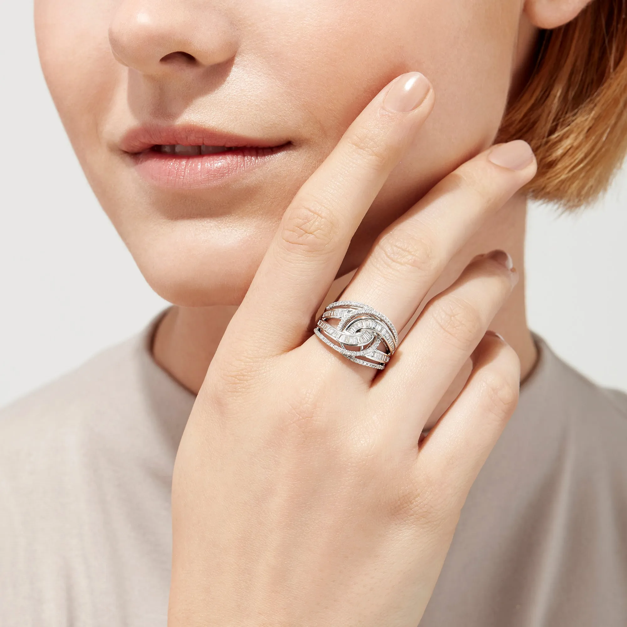 Classique 14K White Gold Diamond Ring, 0.81 TCW sold by Effy product image thumbnail 2