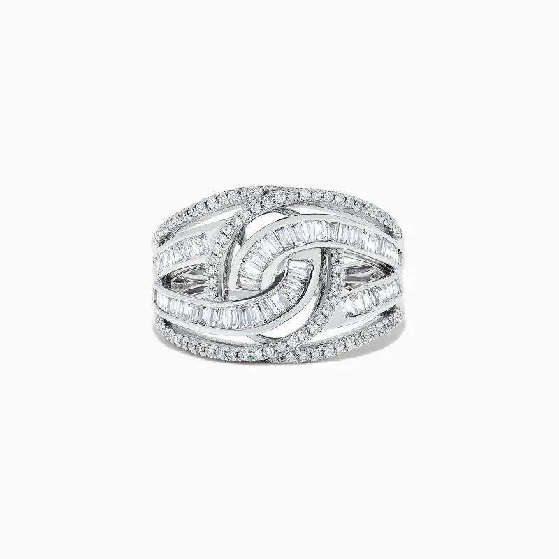 Classique 14K White Gold Diamond Ring, 0.81 TCW sold by Effy