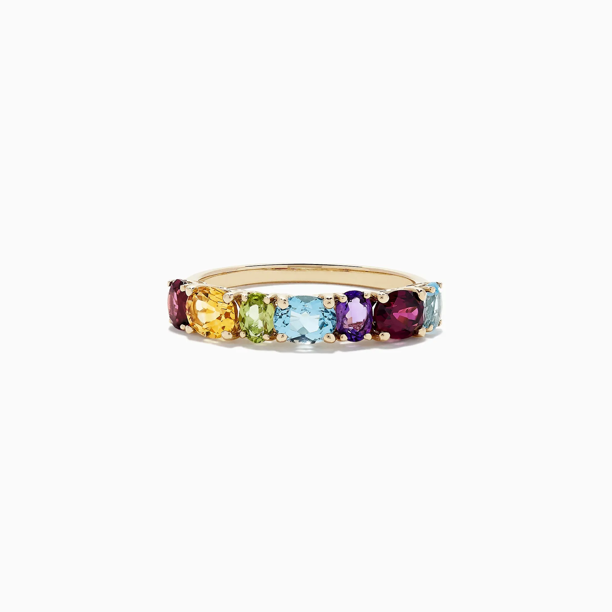 Mosaic 14K Yellow Gold Multi Gemstone Ring, 1.90 TCW sold by Effy
