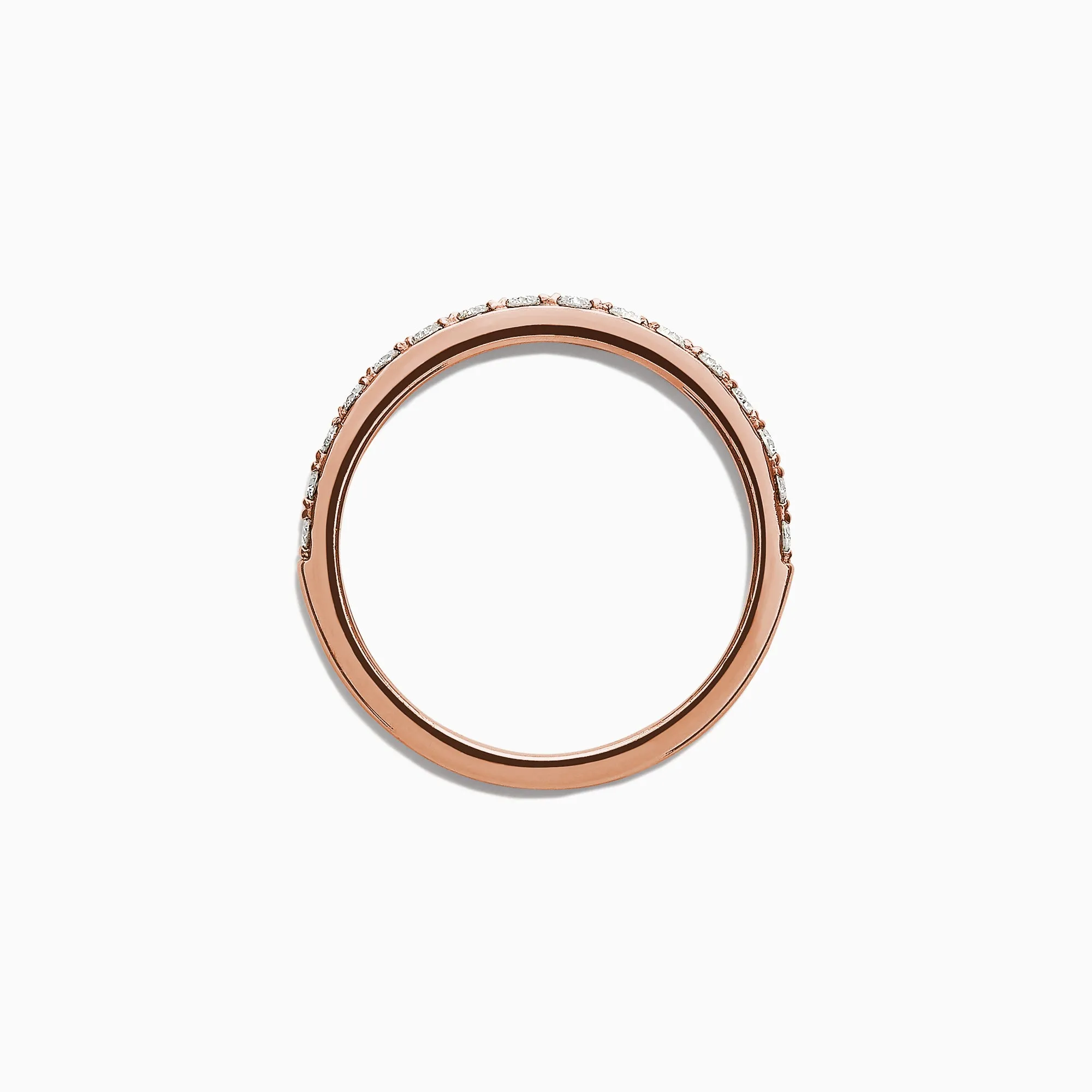 Pave Rose 14K Rose Gold Diamond Band, 0.34 TCW sold by Effy product image thumbnail 3