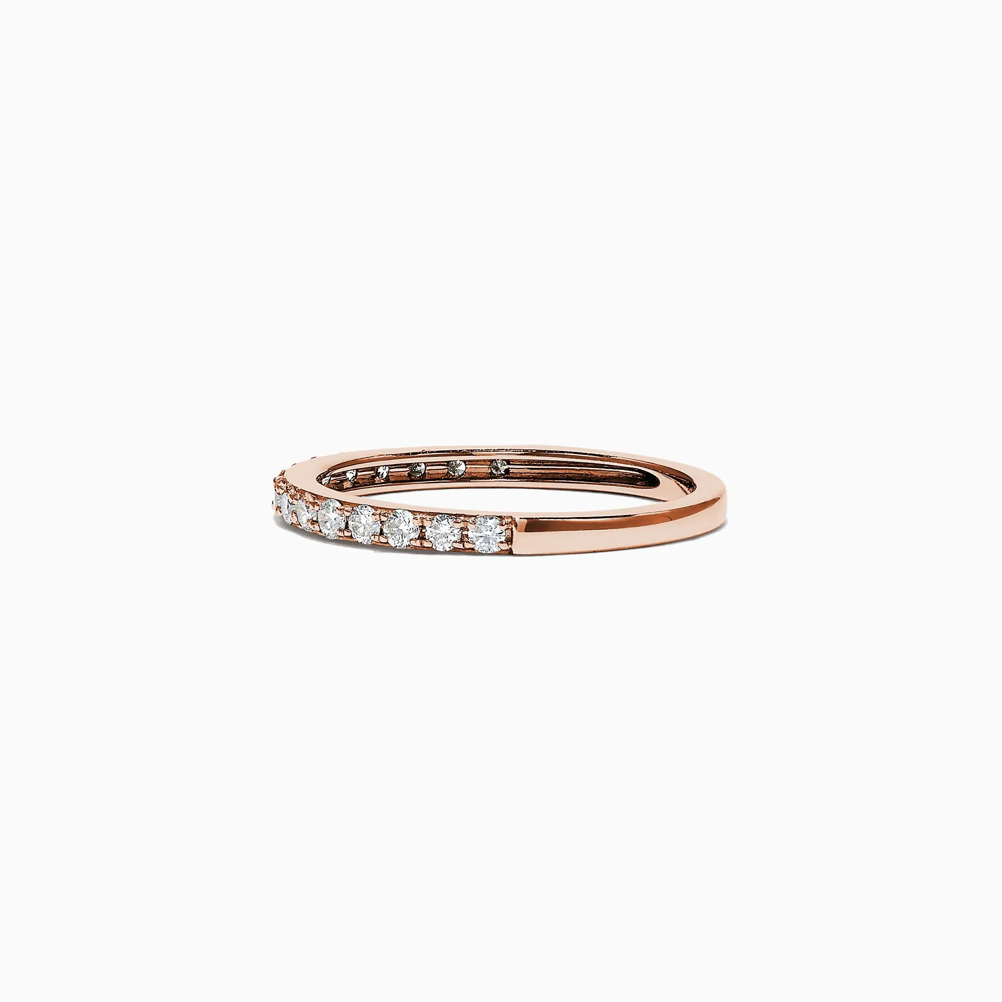 Pave Rose 14K Rose Gold Diamond Band, 0.34 TCW sold by Effy product image thumbnail 2