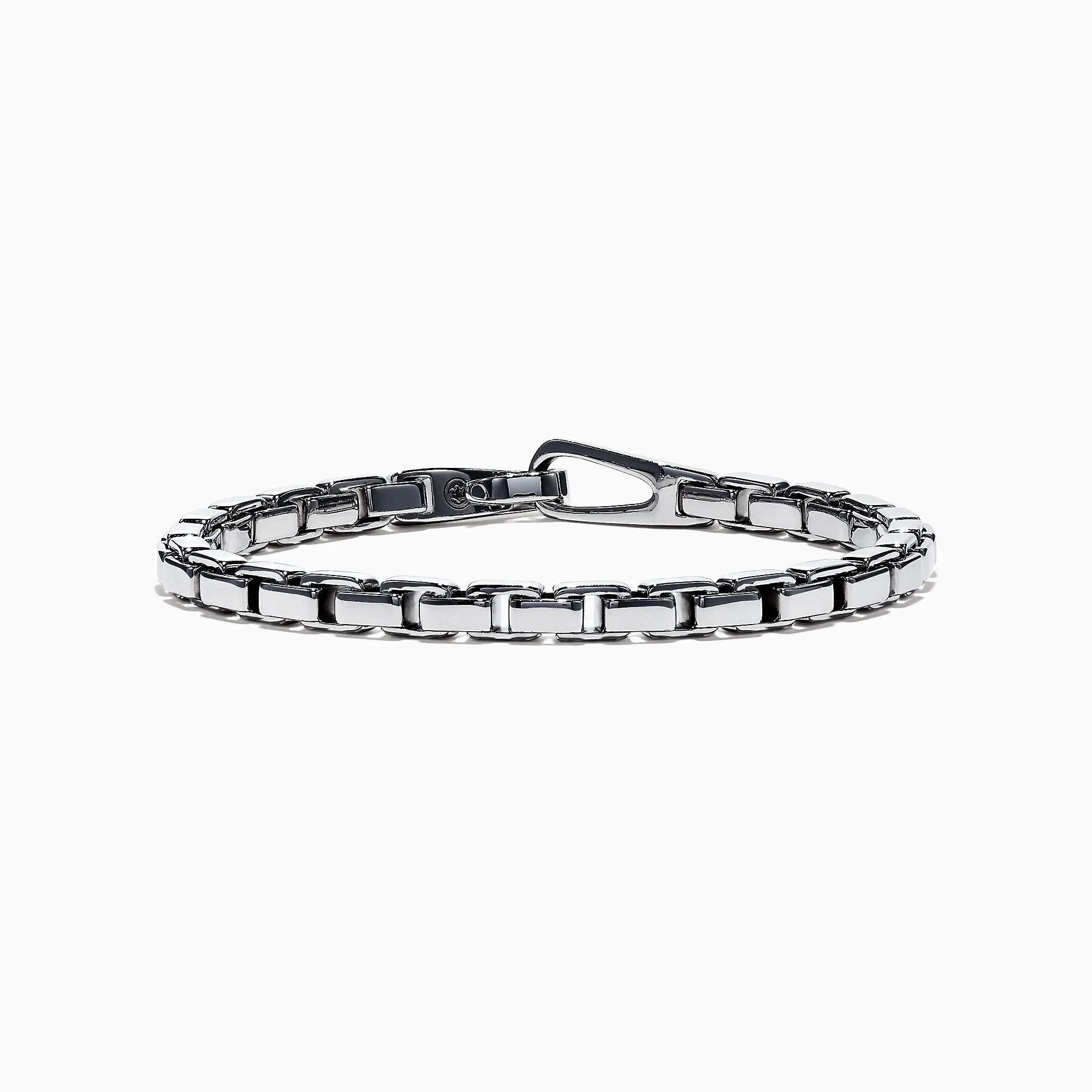 Men's Sterling Silver Box Link Bracelet sold by Effy