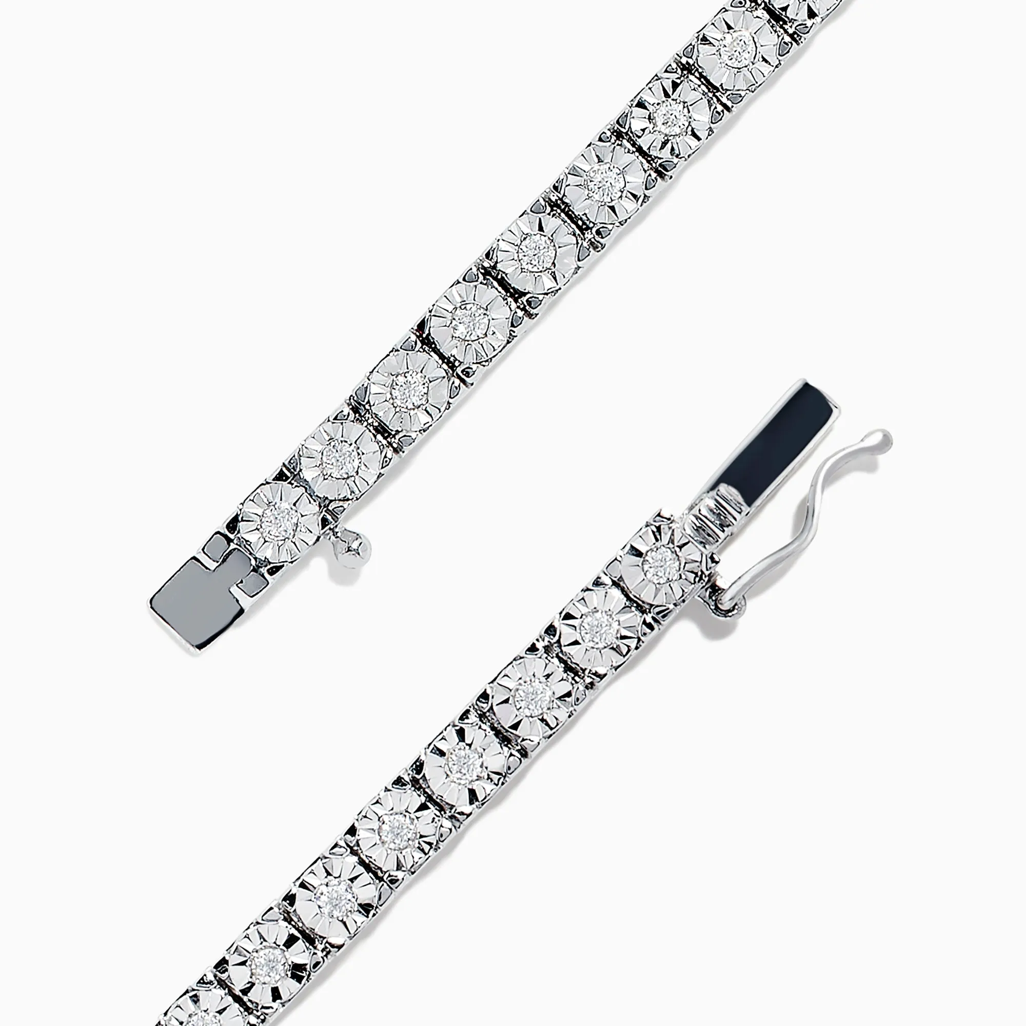 Pave Classica 14K White Gold Diamond Tennis Bracelet, 0.51 TCW sold by Effy product image thumbnail 3