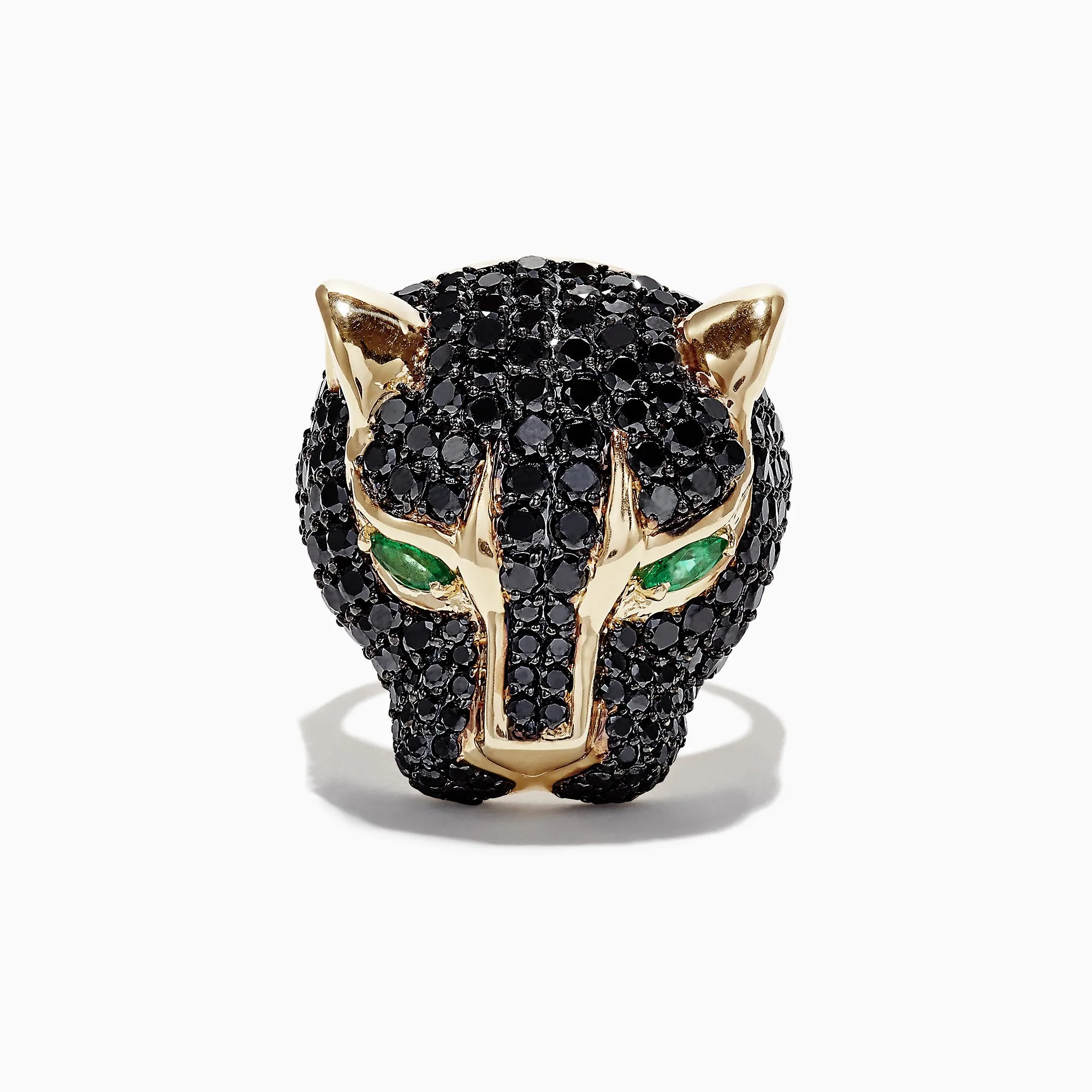 Collector's Edition 14K Yellow Gold Black Diamond Ring, 3.80 TCW sold by Effy product image thumbnail 3