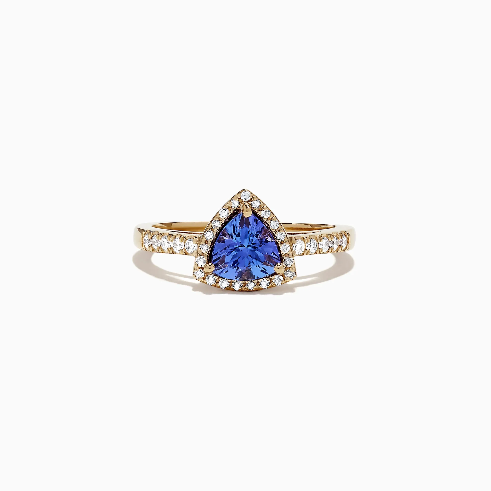 Nahla Siri 14K Yellow Gold Tanzanite and Diamond Ring, 0.96 TCW sold by Effy
