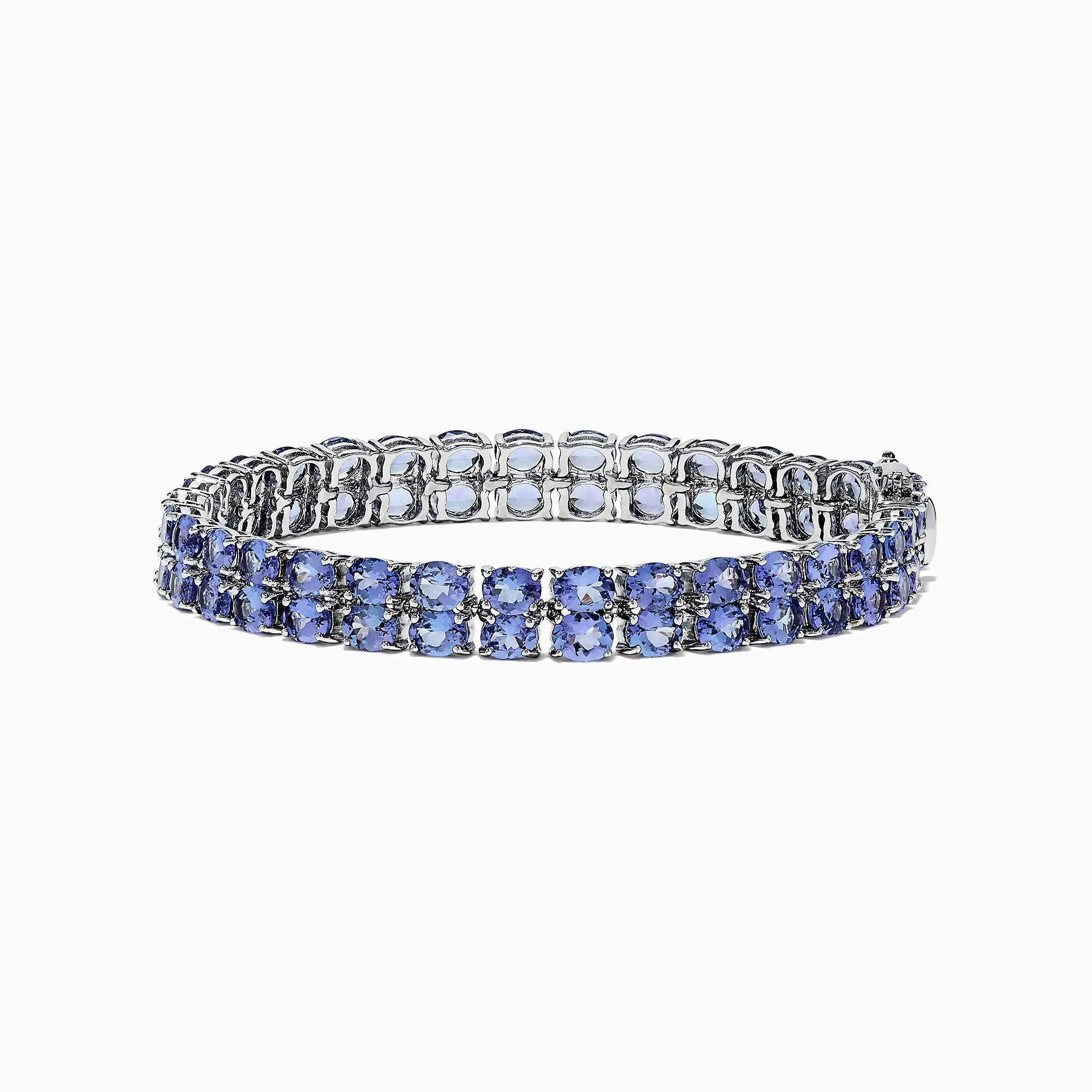 Nahla Siri Sterling Silver Tanzanite Tennis Bracelet, 19.80 TCW sold by Effy
