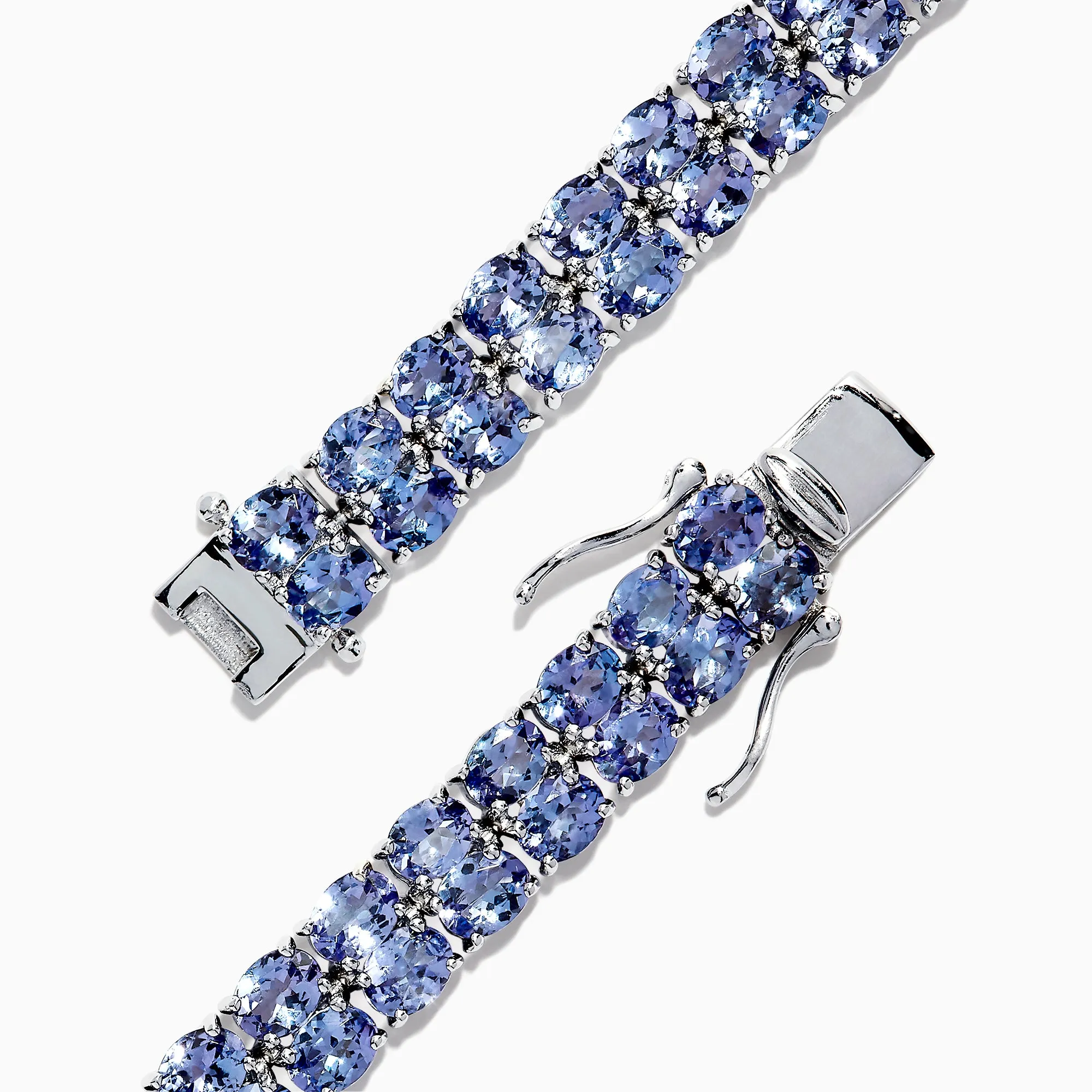 Nahla Siri Sterling Silver Tanzanite Tennis Bracelet, 19.80 TCW sold by Effy product image thumbnail 3