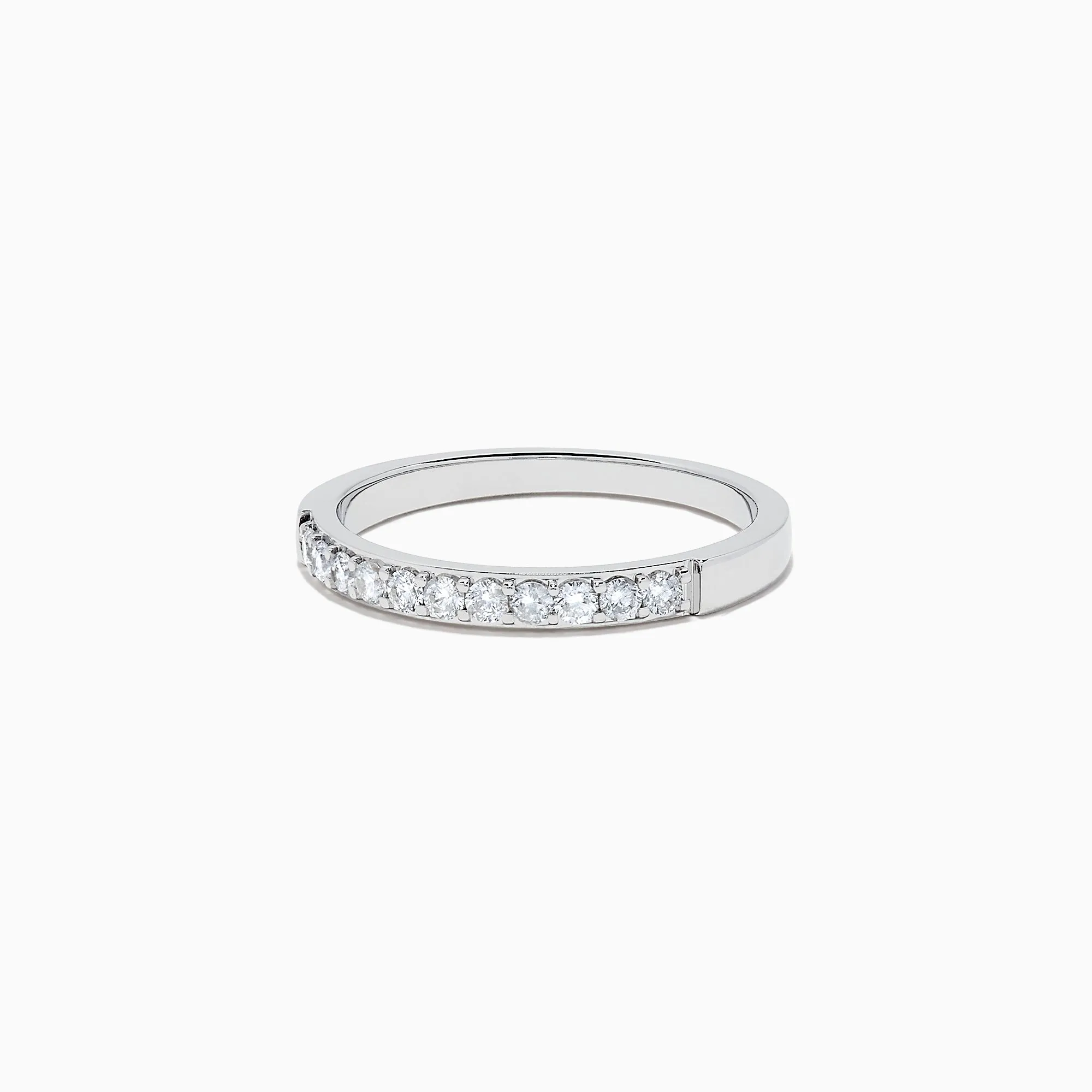 Bridal 14K White Gold Prong Set Diamond Band, 0.24 TCW sold by Effy product image thumbnail 2