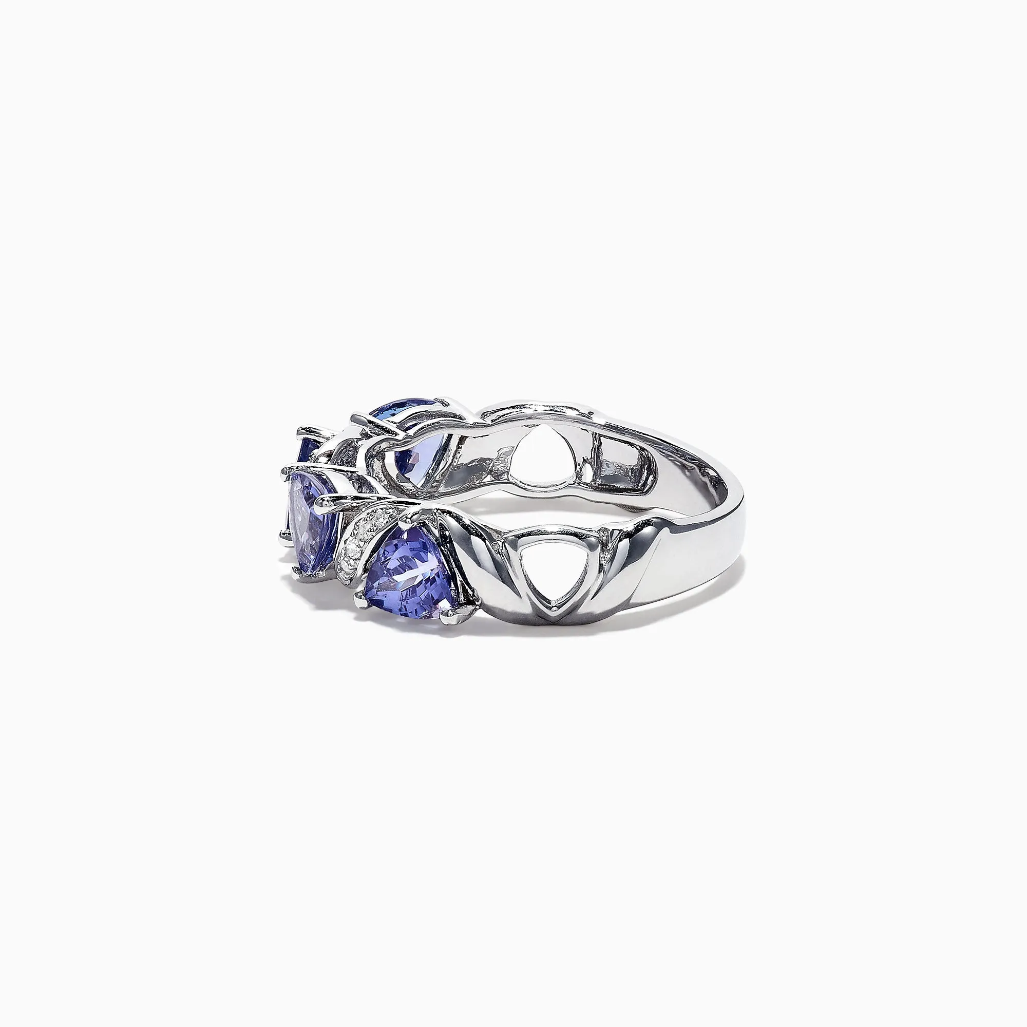 Nahla Siri 14K White Gold Tanzanite Diamond Ring, 1.58 TCW sold by Effy product image thumbnail 4