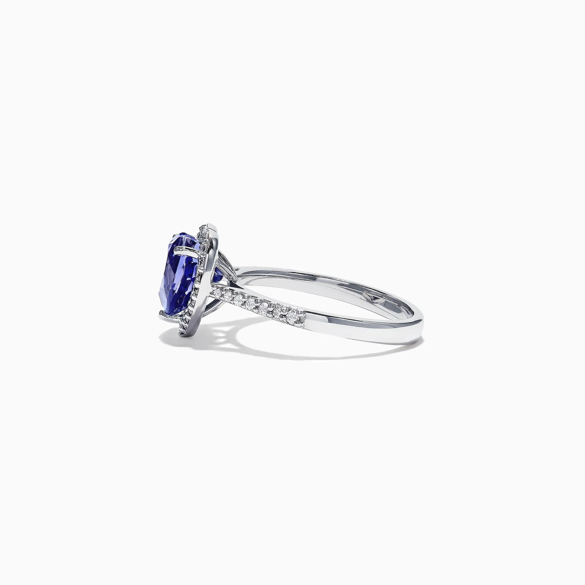 Nahla Siri 14K White Gold Tanzanite and Diamond Heart Ring, 2.38 TCW sold by Effy product image thumbnail 4