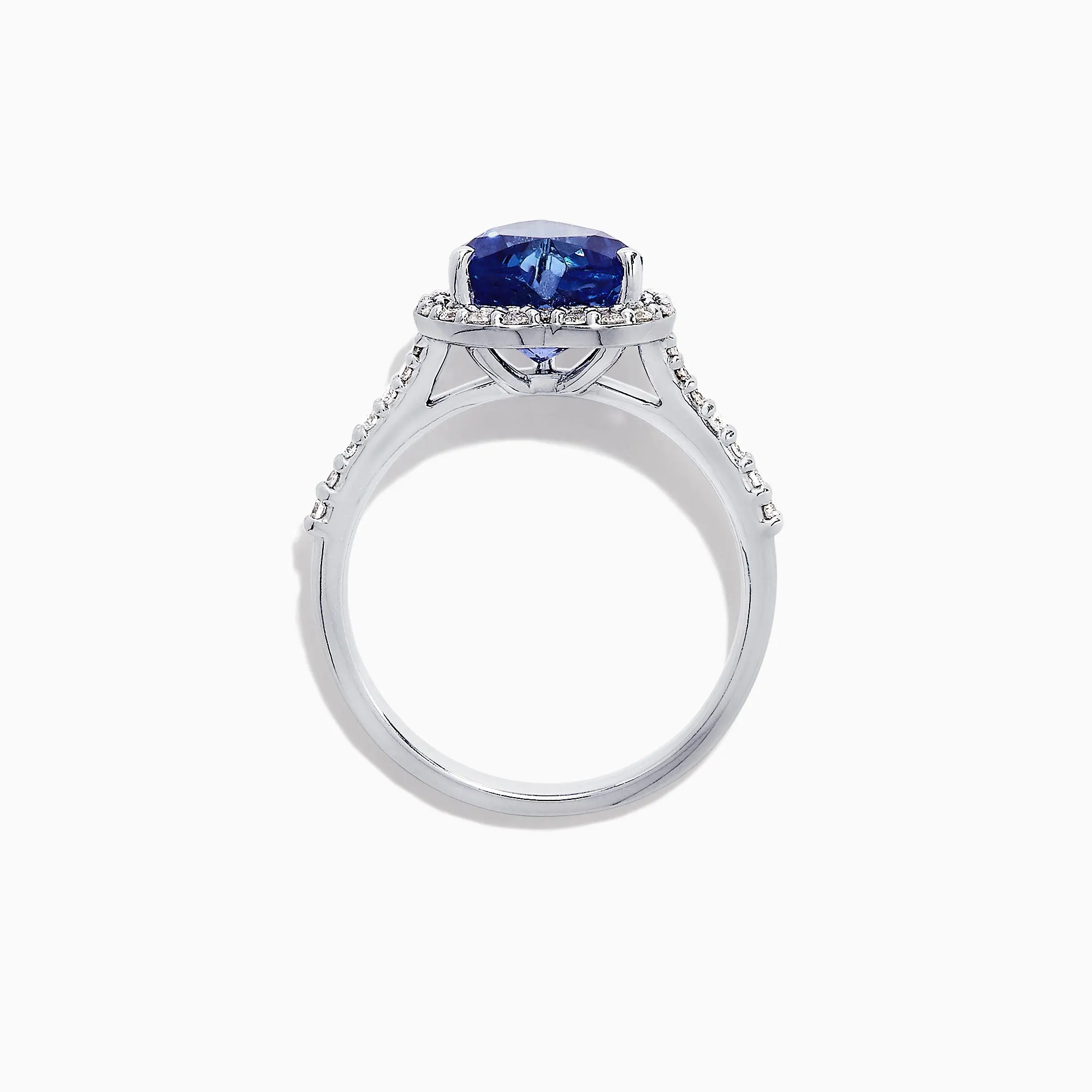 Nahla Siri 14K White Gold Tanzanite and Diamond Heart Ring, 2.38 TCW sold by Effy product image thumbnail 5