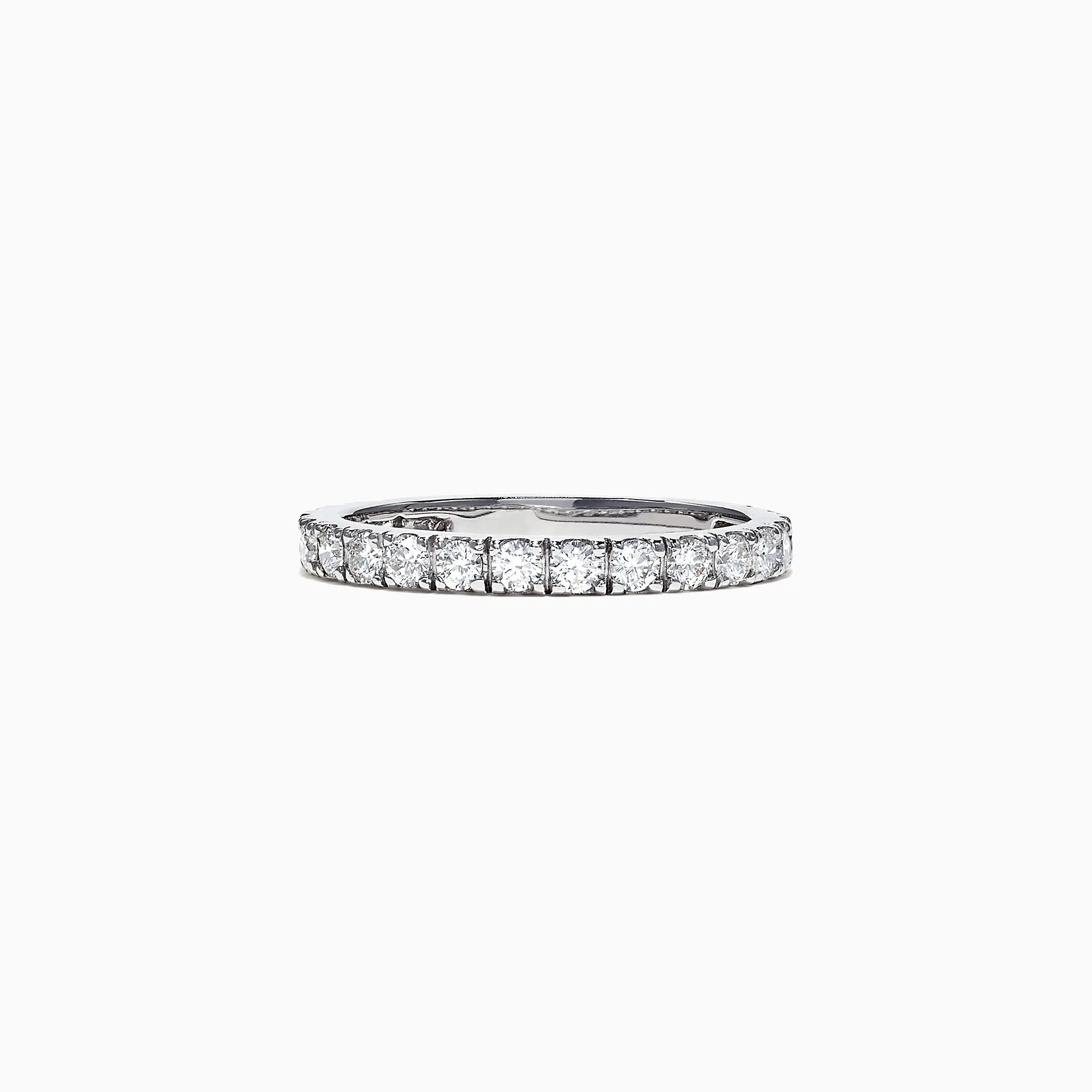 Pave Classica 14K White Gold Diamond Band, 0.65 TCW sold by Effy