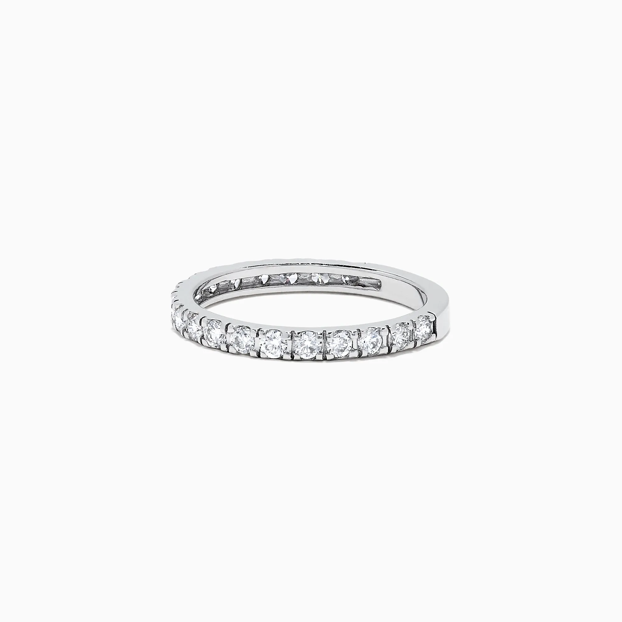 Pave Classica 14K White Gold Diamond Band, 0.65 TCW sold by Effy product image thumbnail 2
