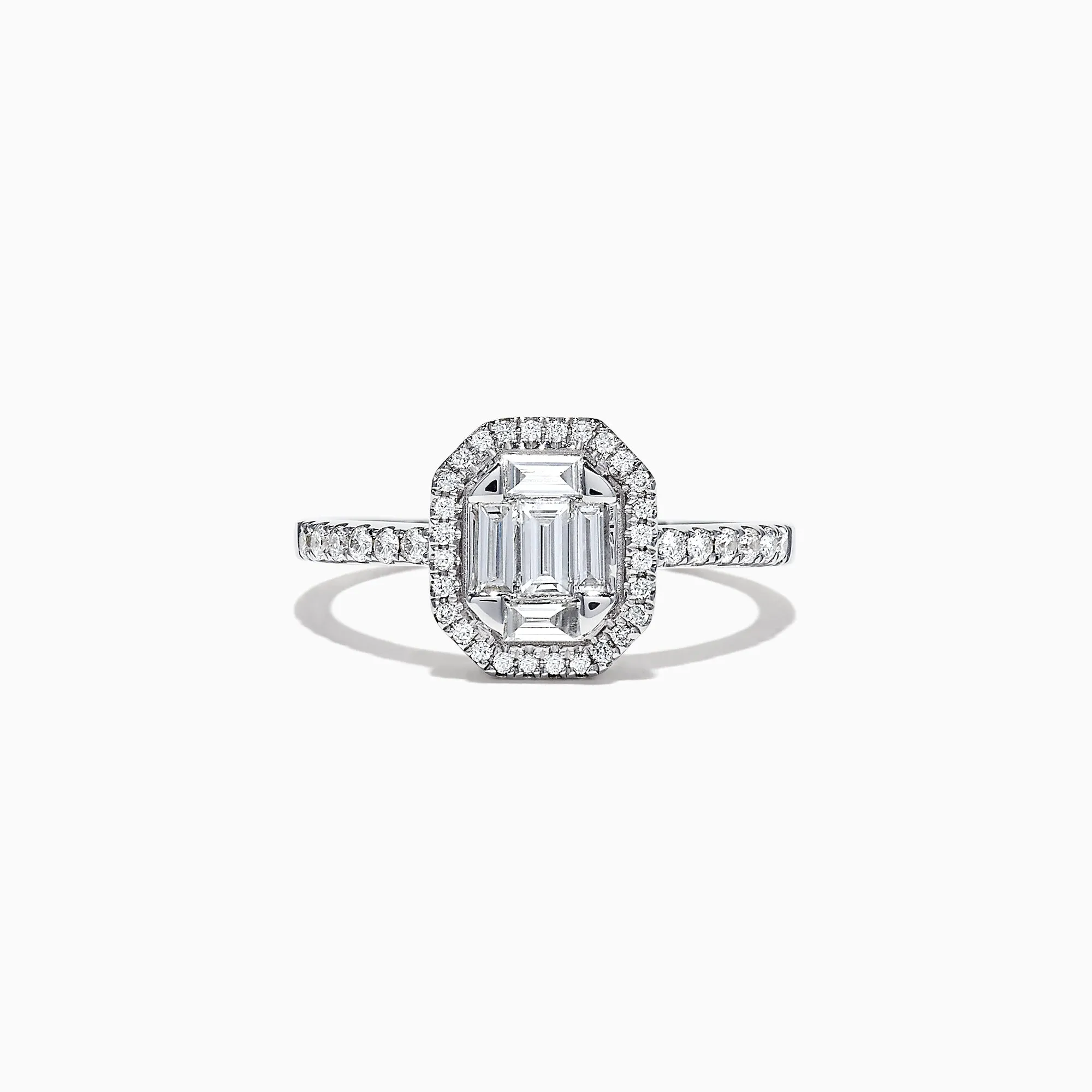 Classique 14K White Gold Diamond Ring, 0.50 TCW sold by Effy