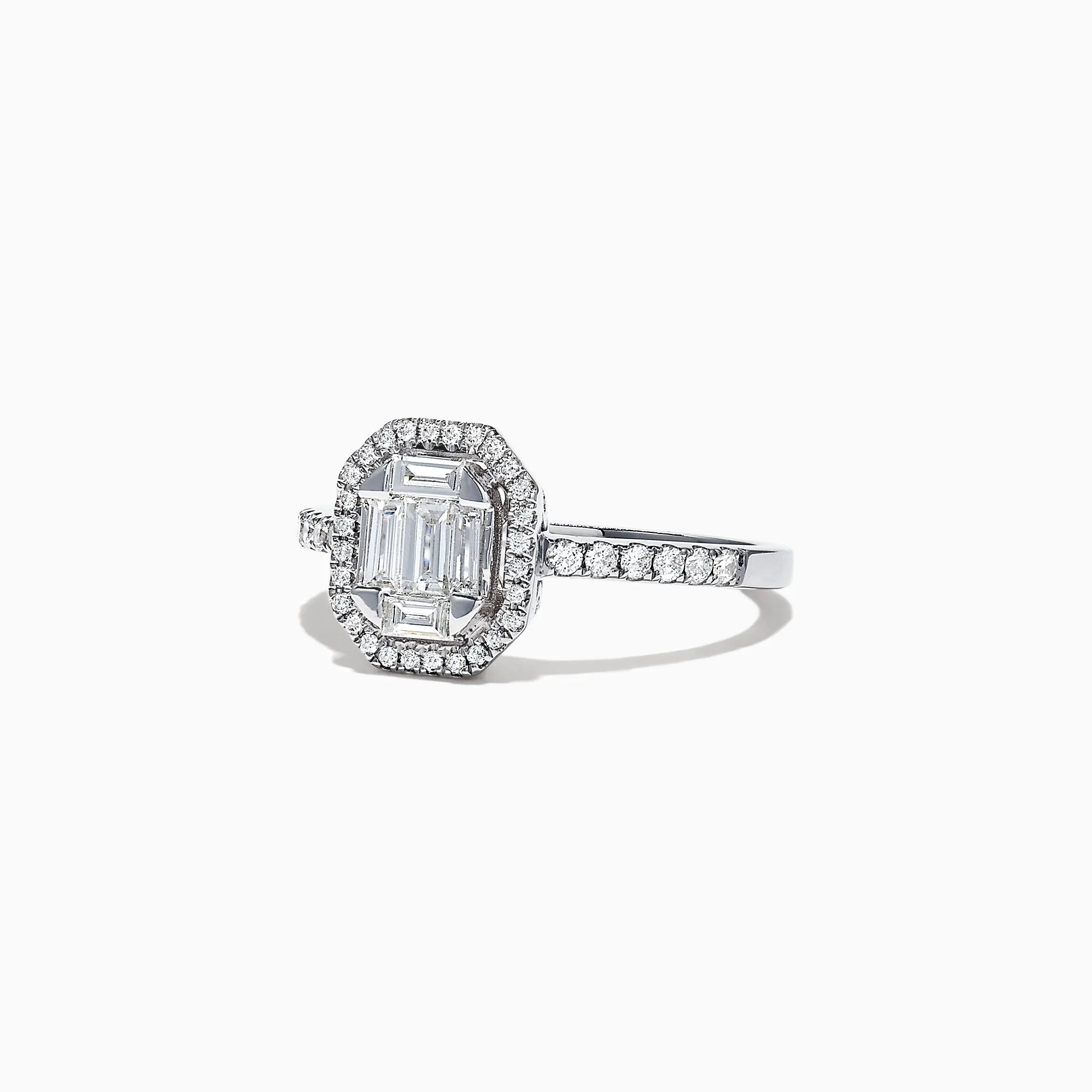 Classique 14K White Gold Diamond Ring, 0.50 TCW sold by Effy product image thumbnail 2