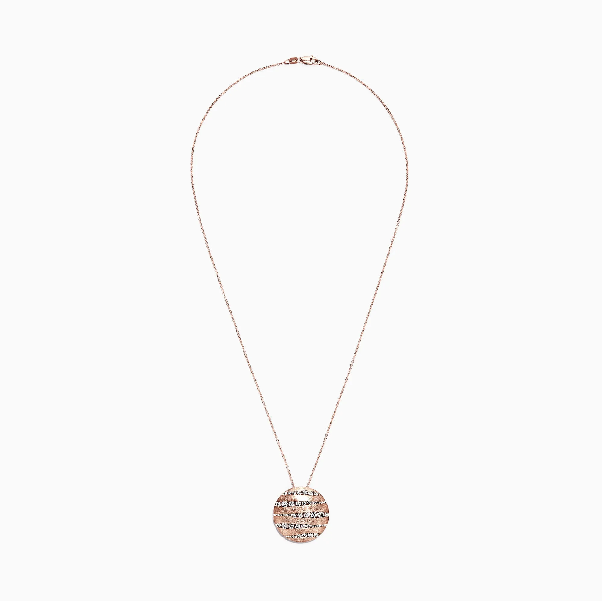 Pave Rose 14K Rose Gold Diamond Pendant, 1.91 TCW sold by Effy product image thumbnail 2